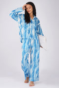 Ocean Breeze Tie & Dye Pyjama Set - thebriefsstory