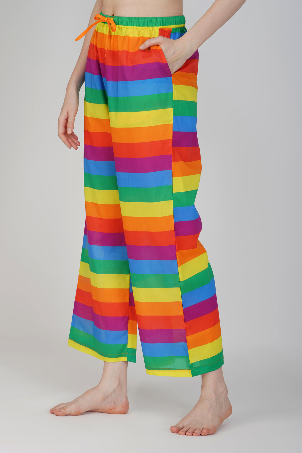 Pride Colorful Stripes Pyjama set - thebriefsstory