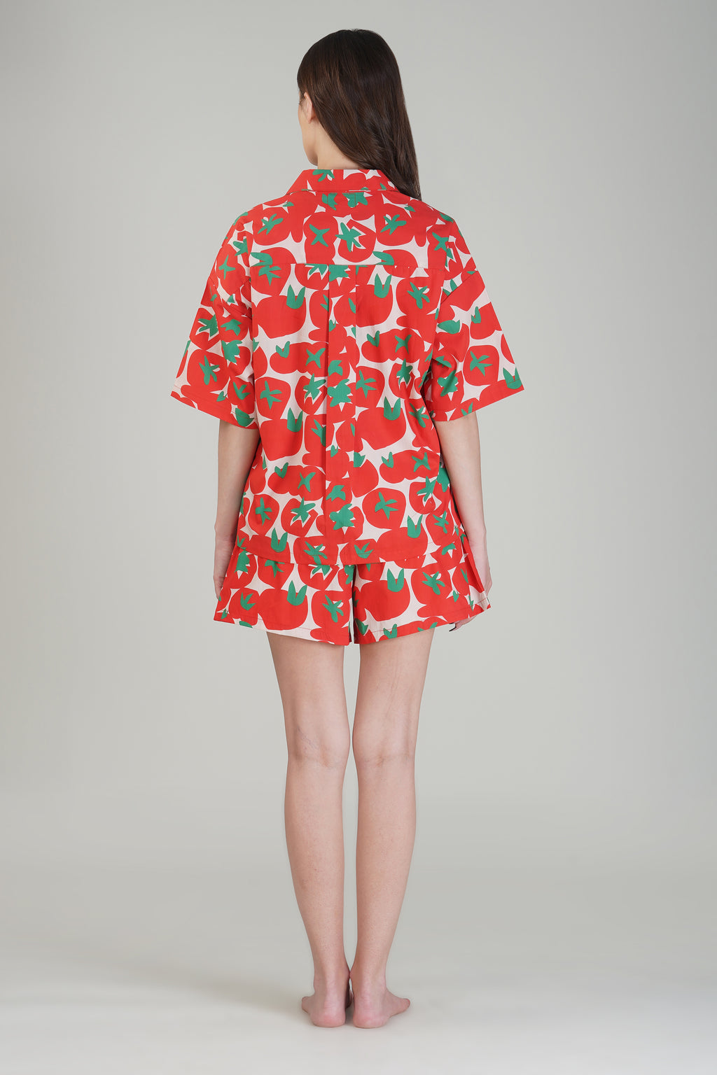 Tomato Tango Shorts Set - thebriefsstory