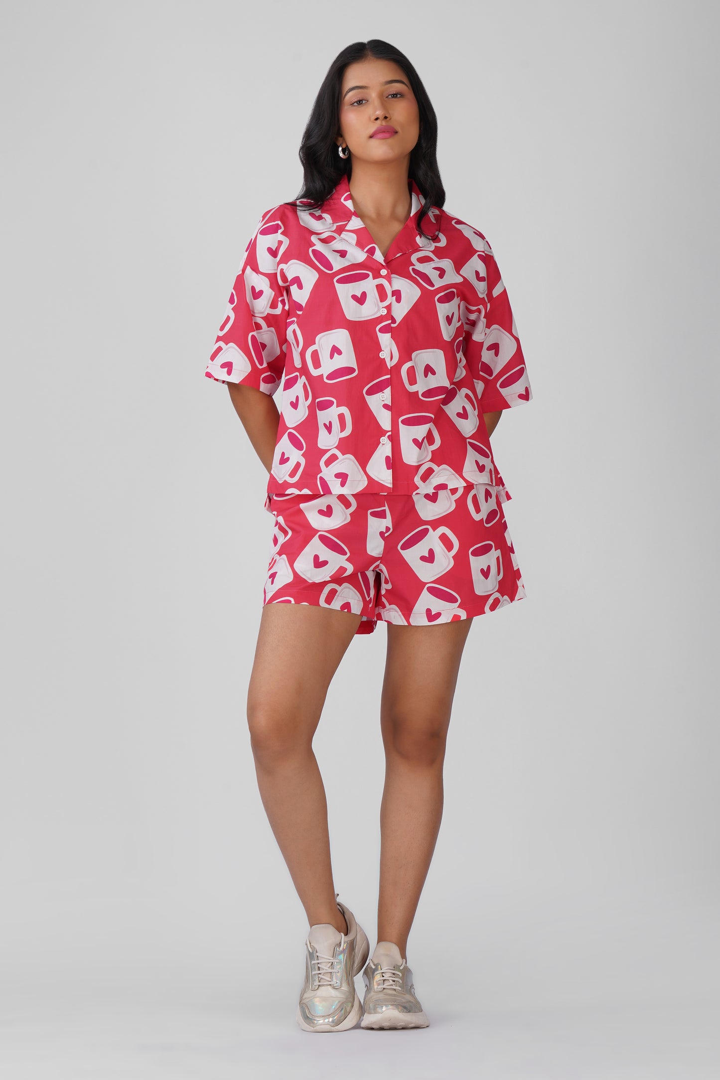 Cafe Crush Shorts Set