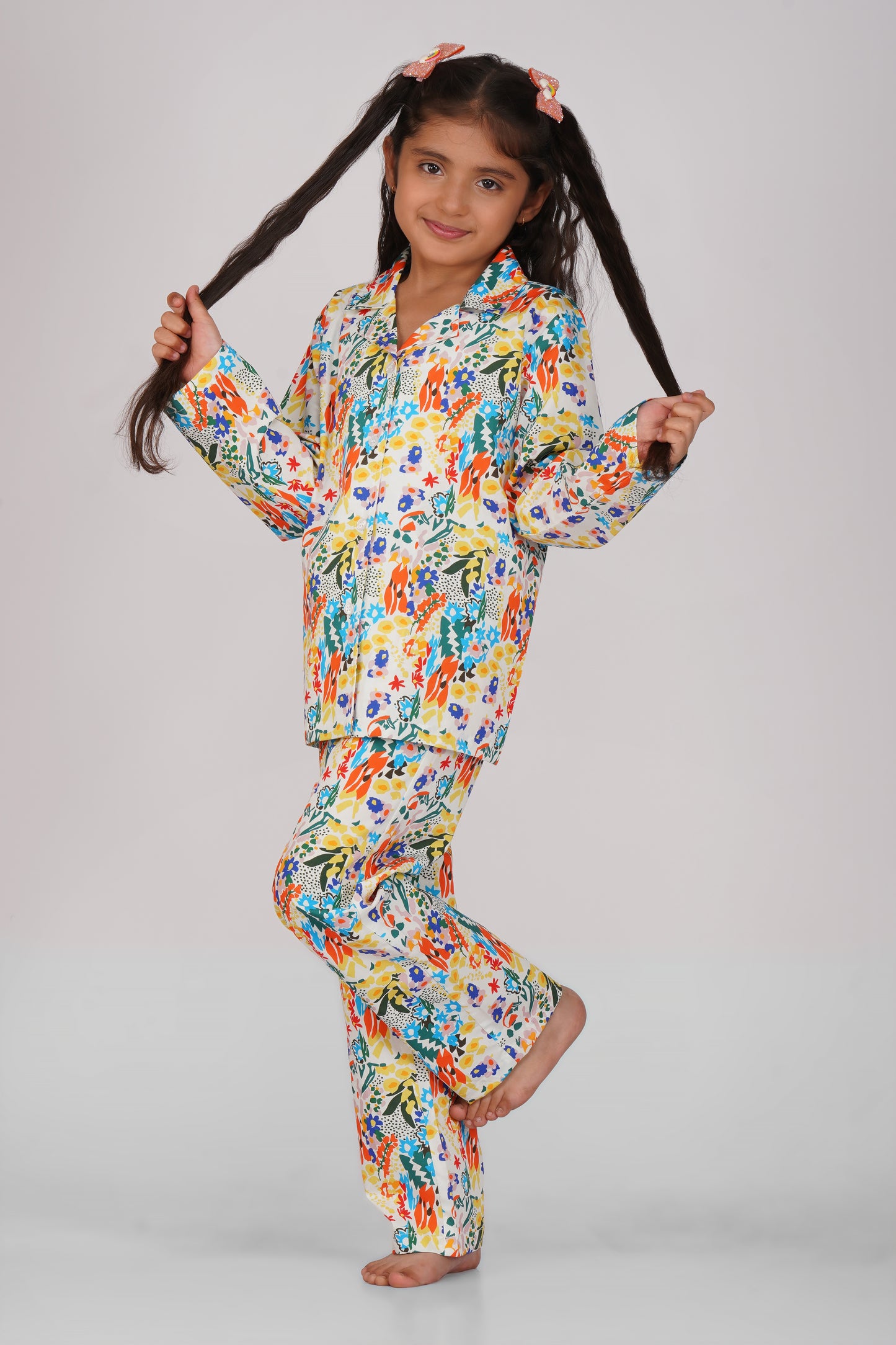 Multi floral Nightsuit