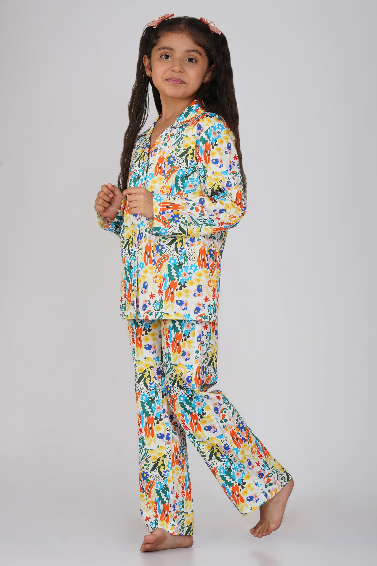 Multi floral Nightsuit