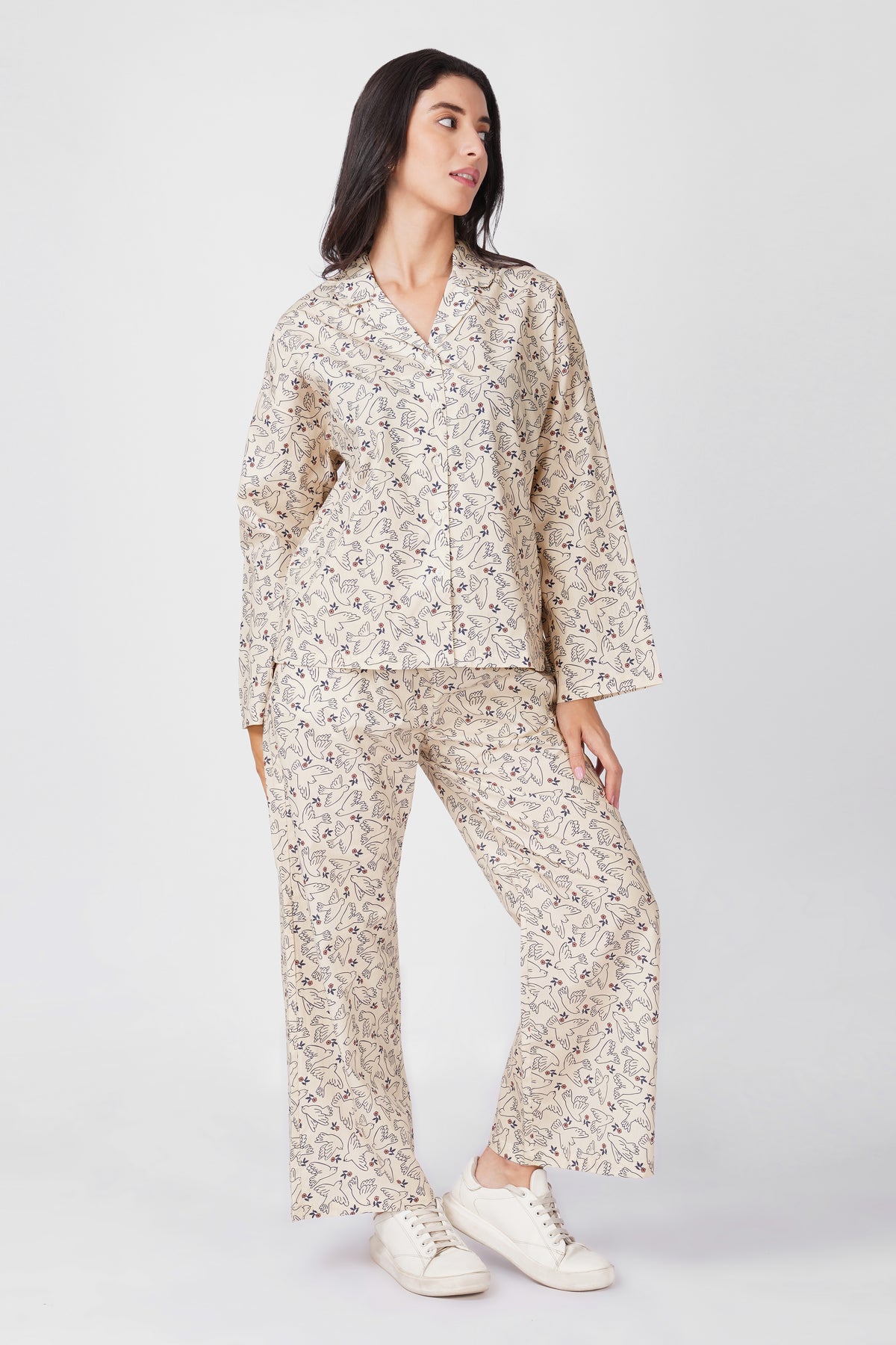 Petals & Doves Pajama Set