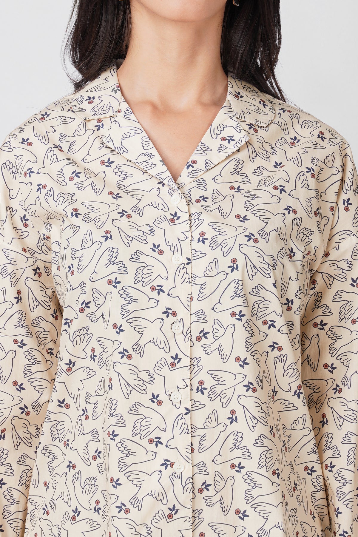Petals & Doves Pajama Set