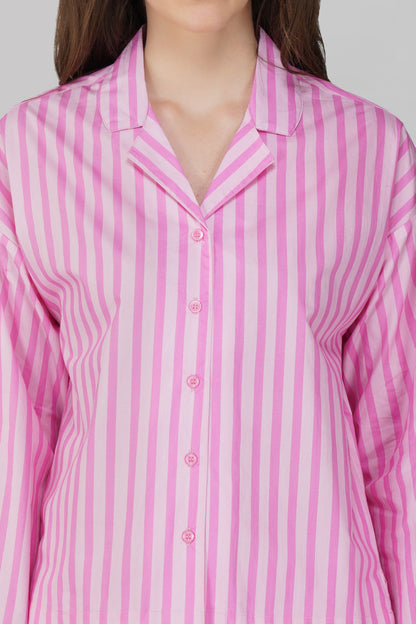 Cotton Candy Stripes PJ Set - thebriefsstory