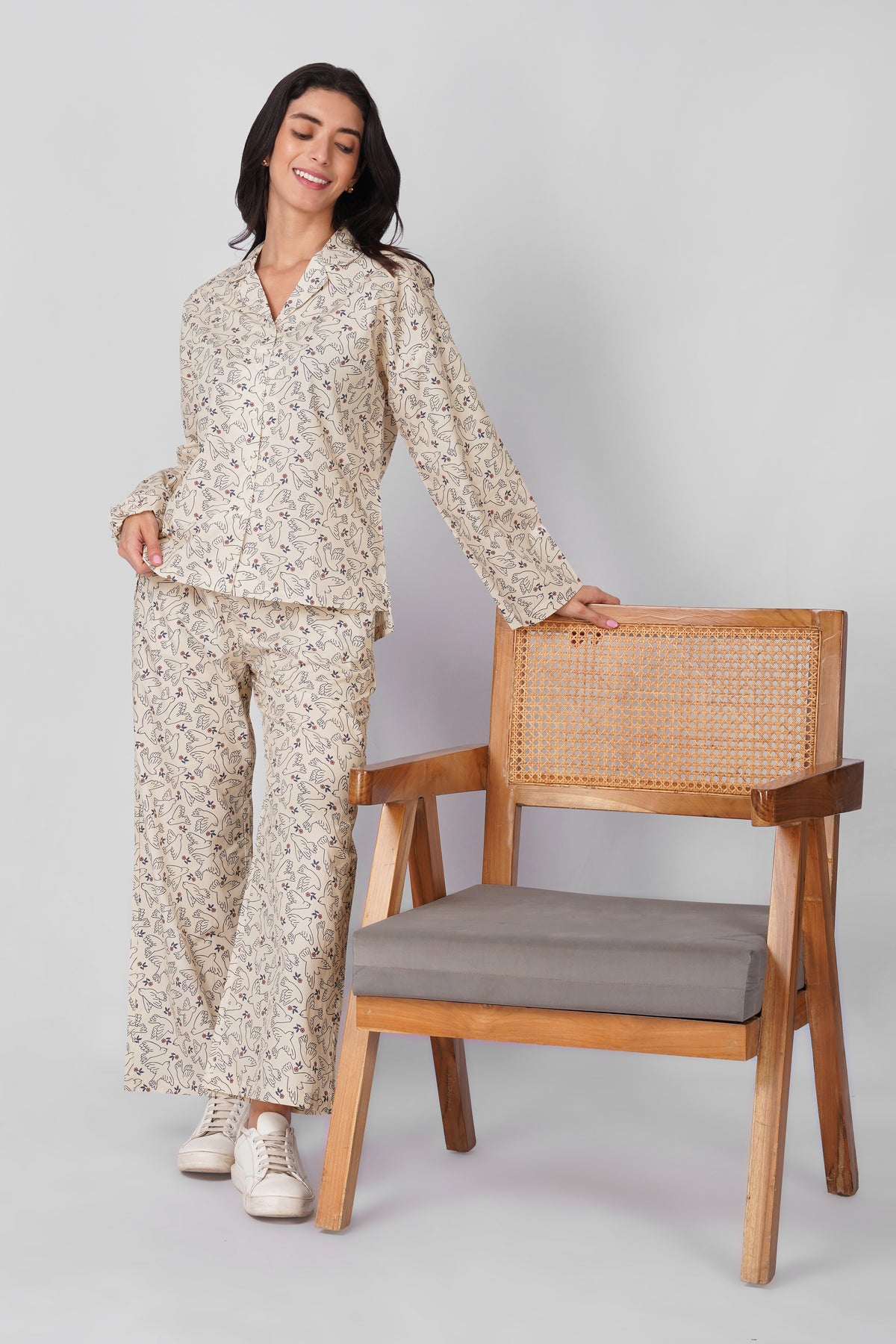 Petals & Doves Pajama Set