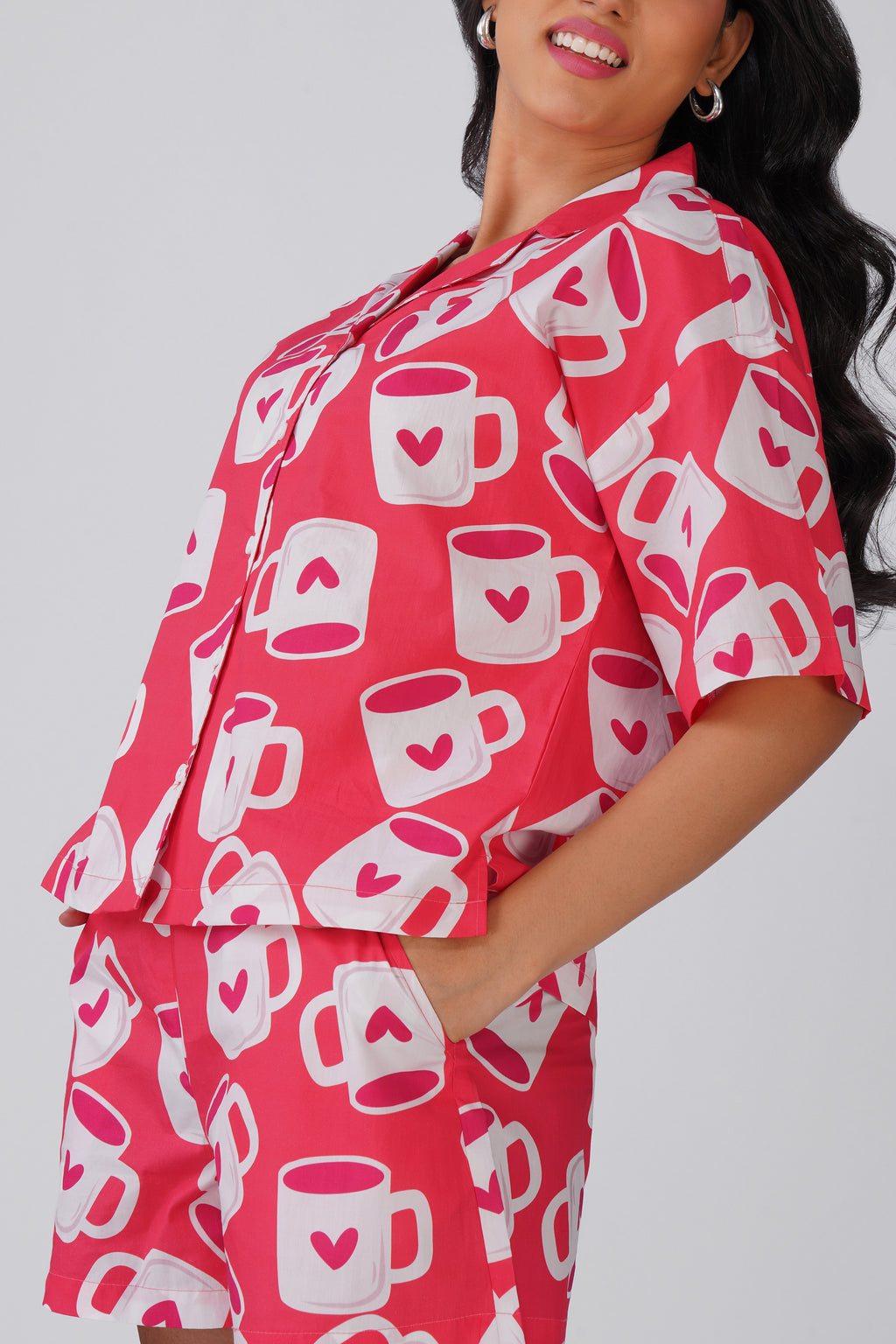 Cafe Crush Shorts Set