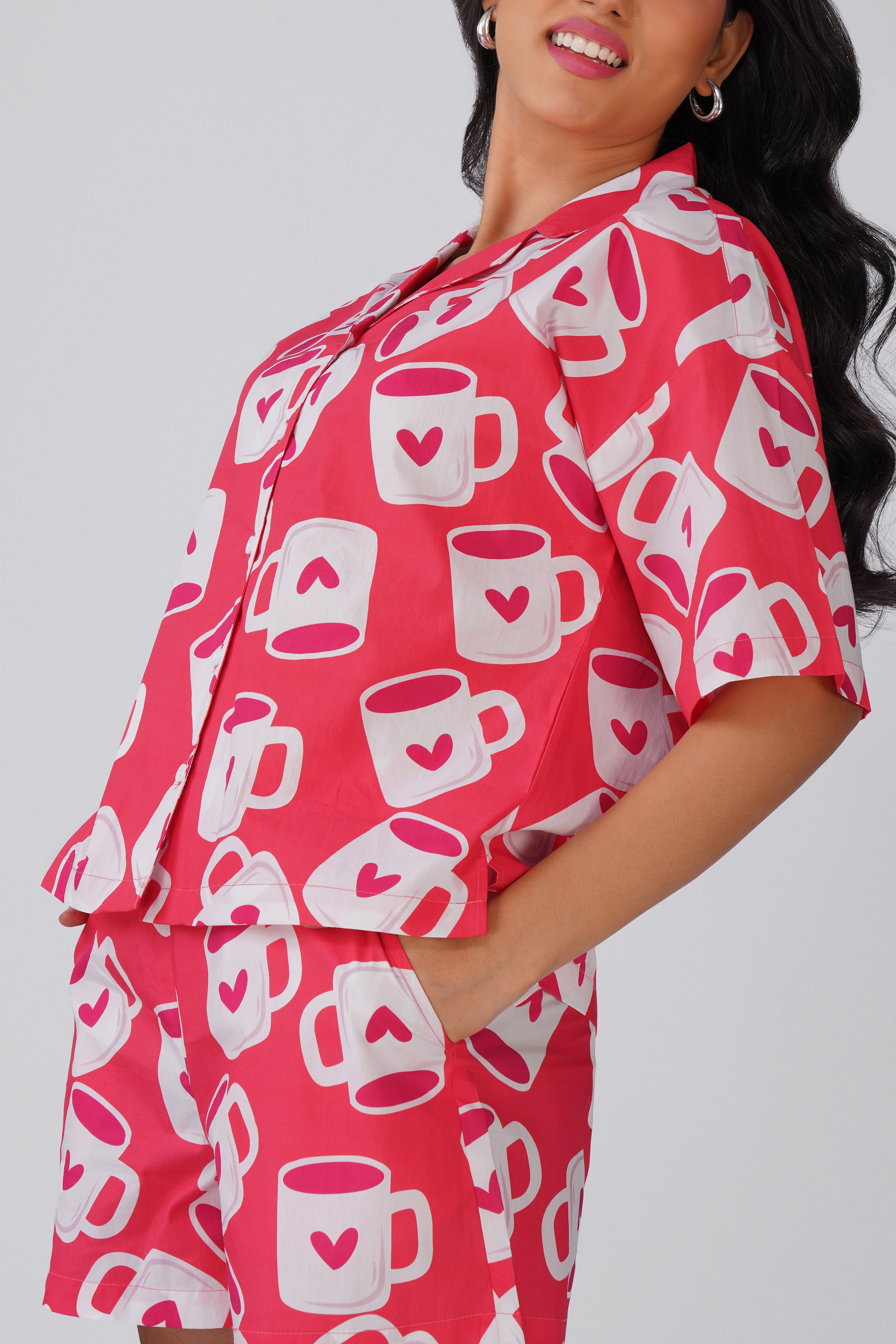 Cafe Crush Shorts Set