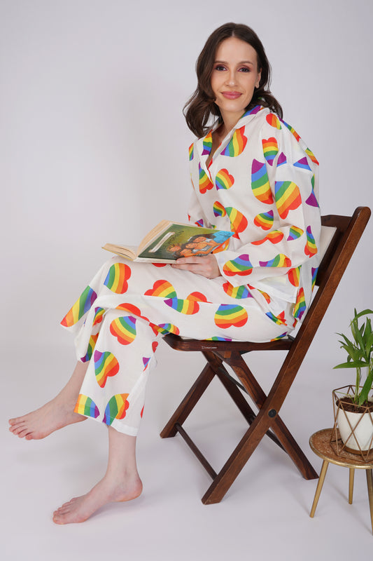 Pride Heart Pyjama set