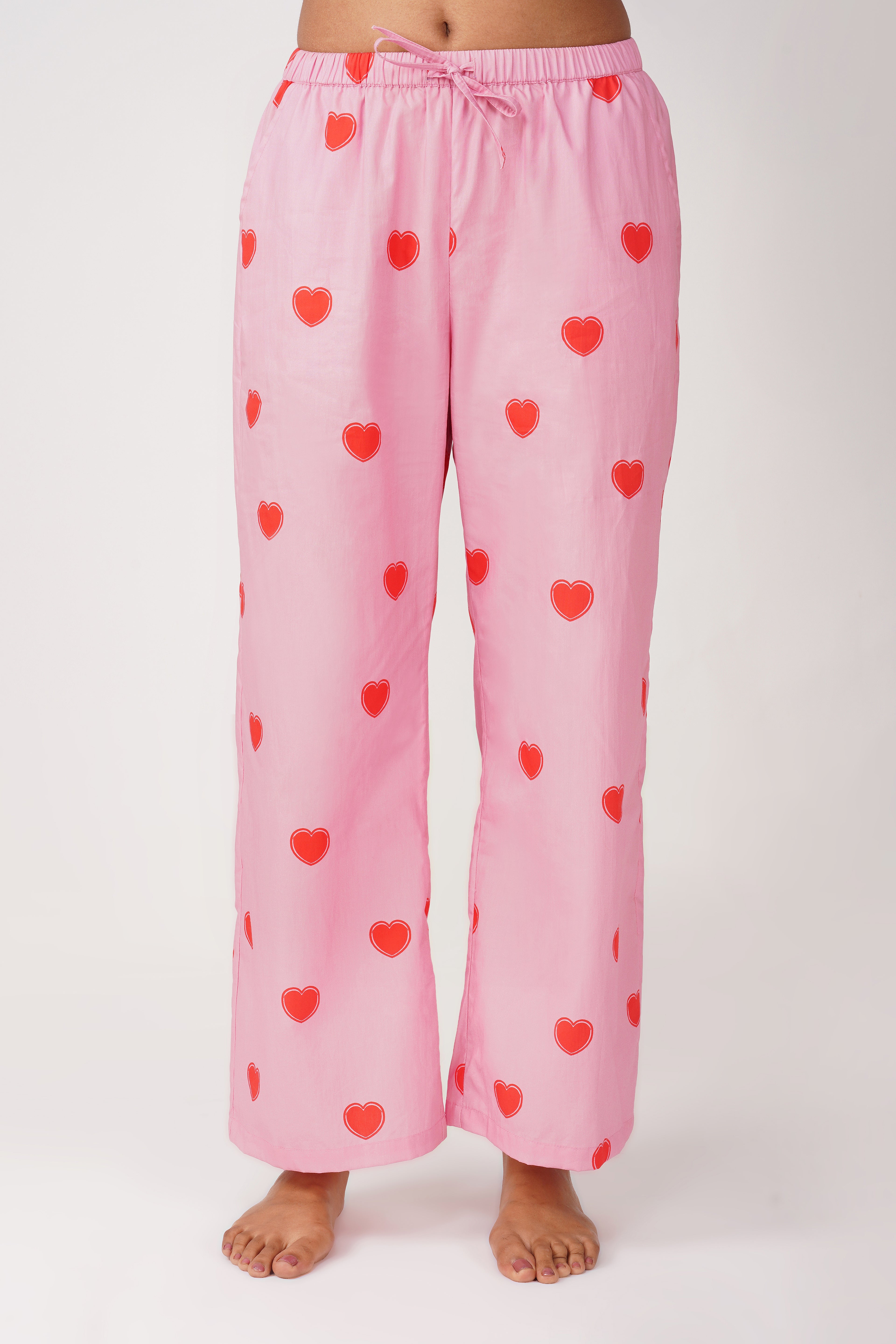 Pink Passion Pajama Sets - thebriefsstory