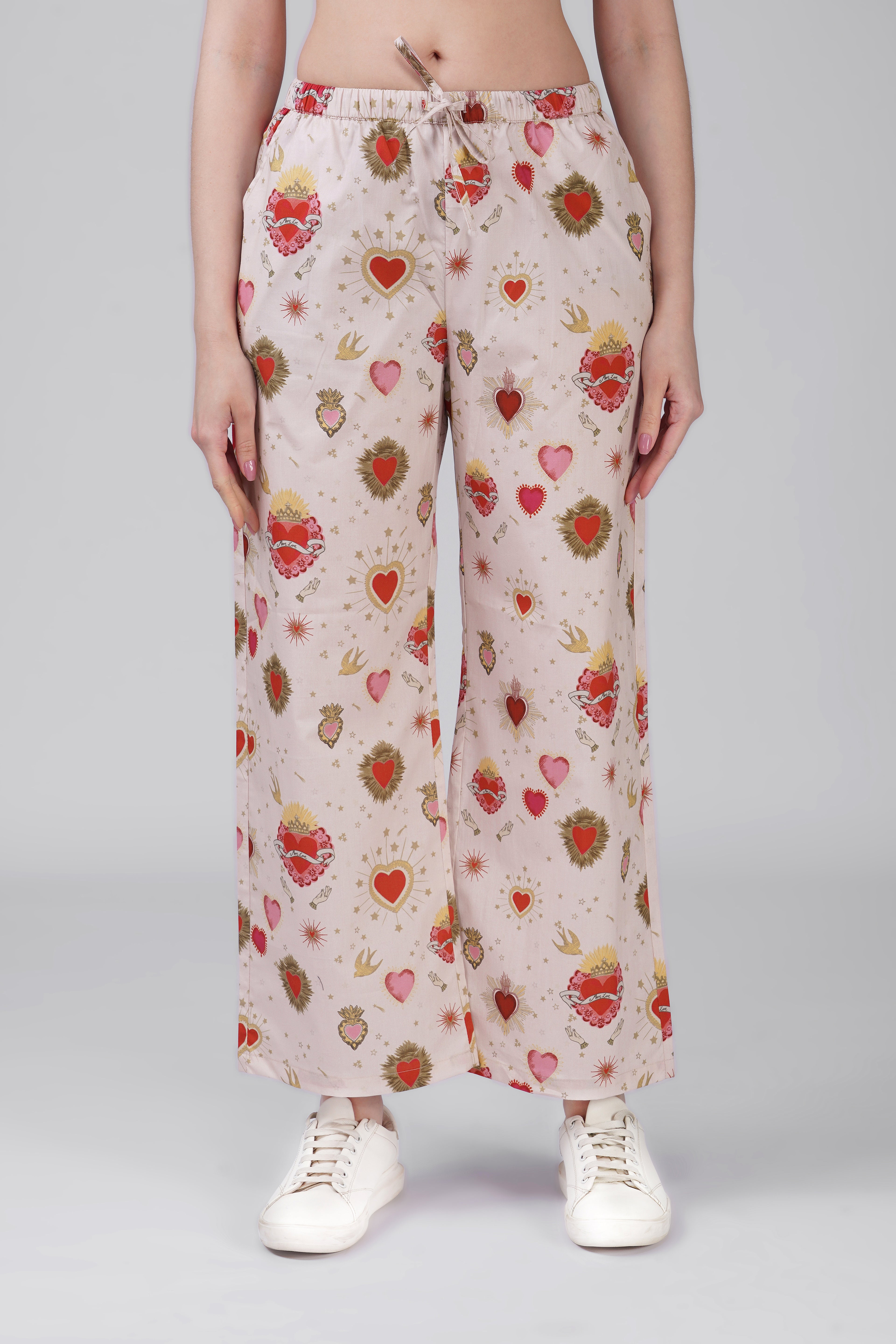 Peach Cupid Pajama Set