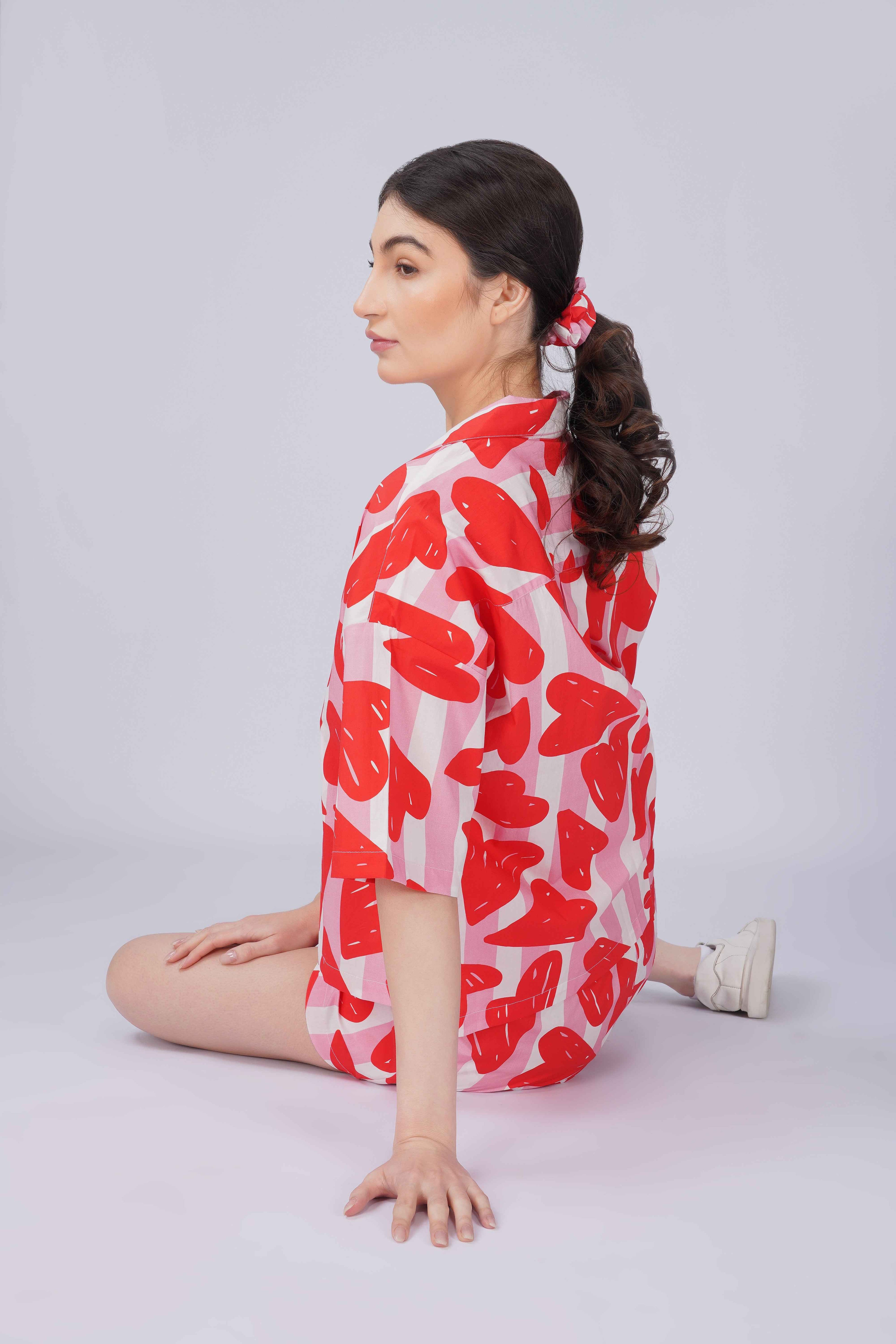 Heart Pop Short Set