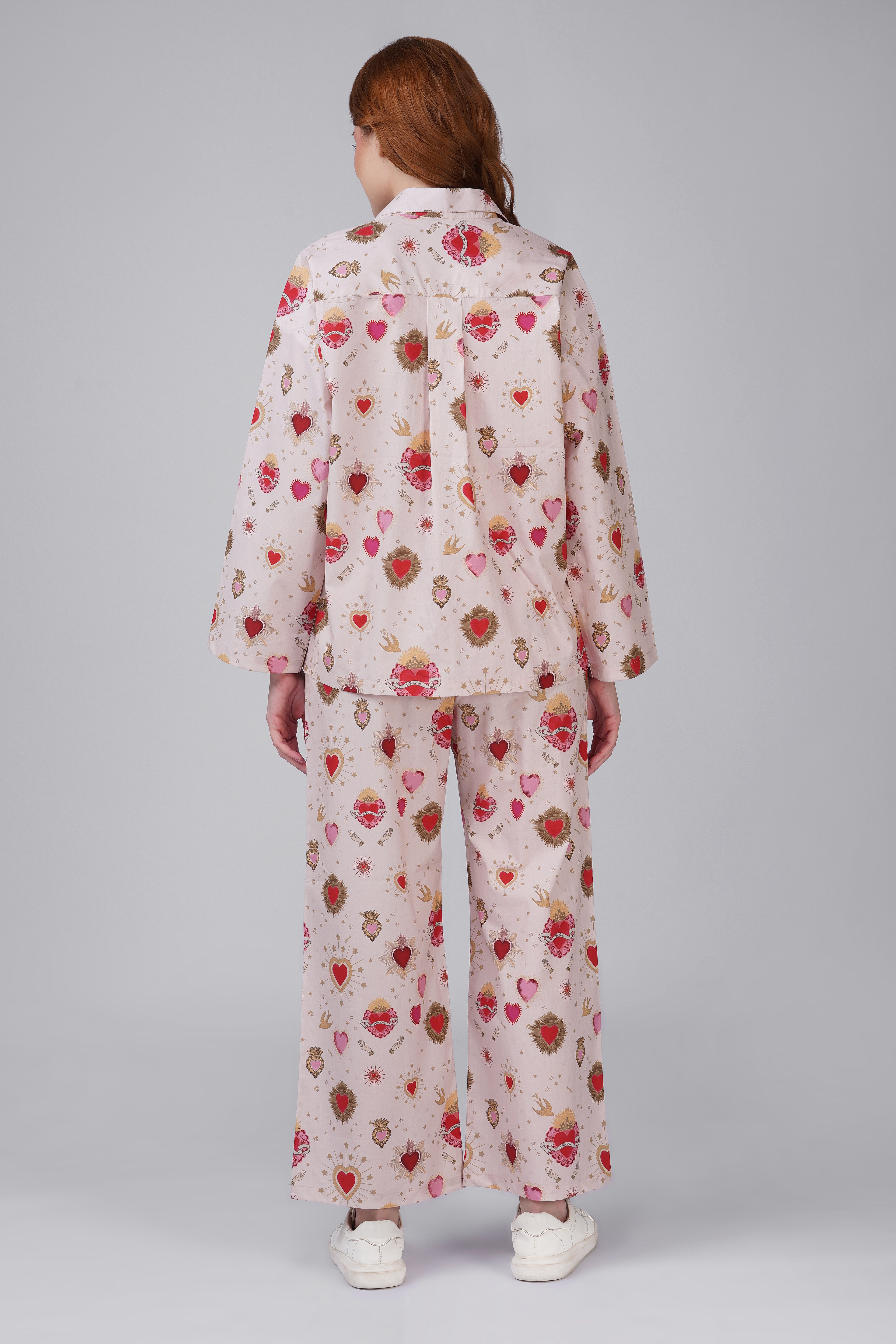 Peach Cupid Pajama Set