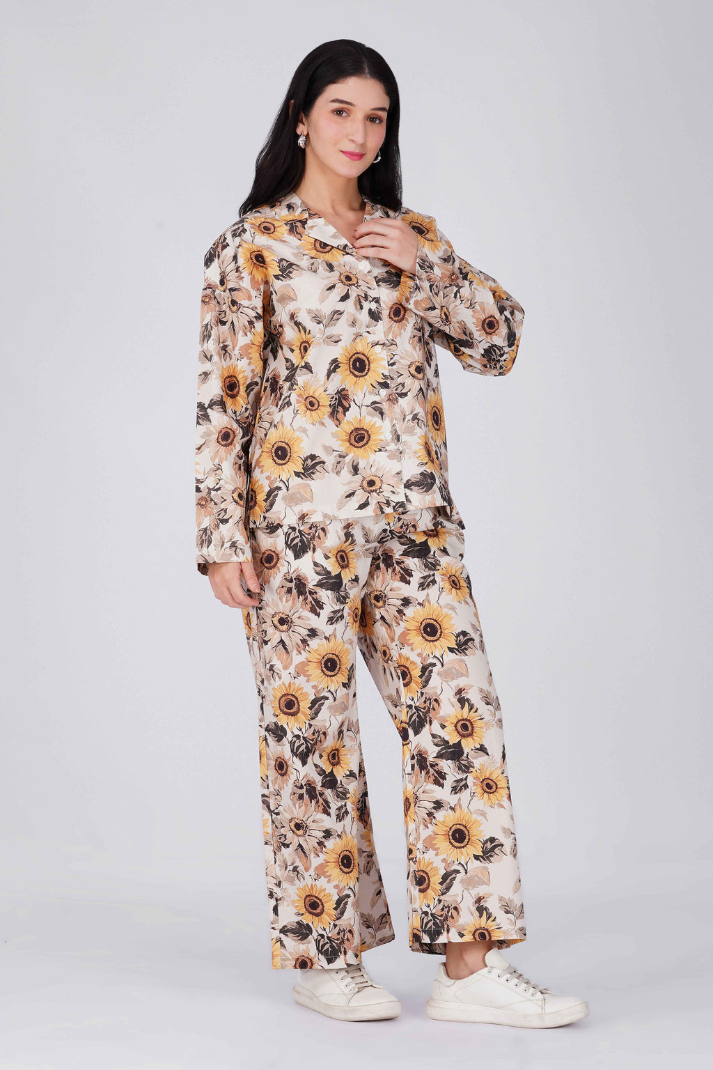 Sunflower Pajama Set