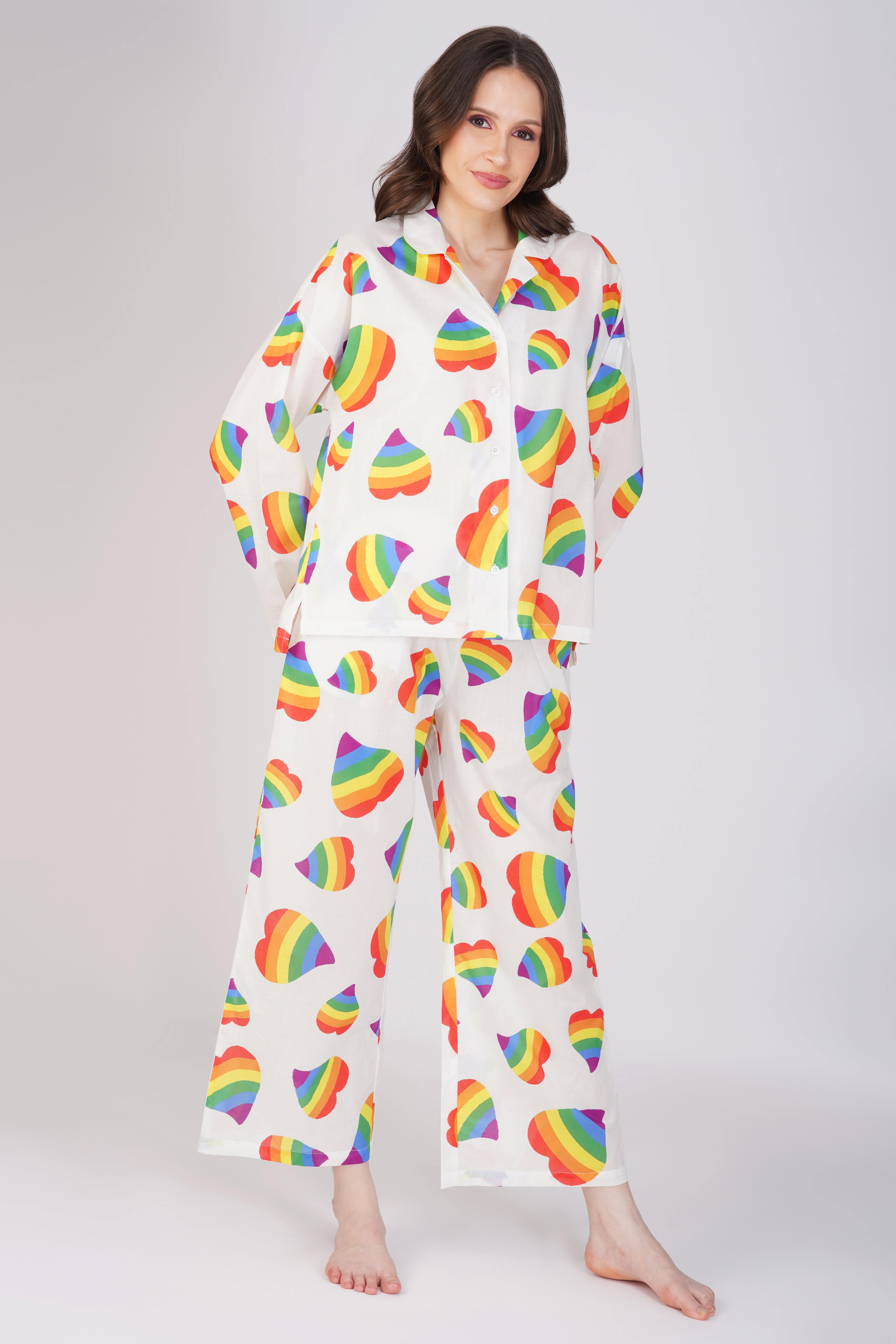 Pride Heart Pyjama set - thebriefsstory
