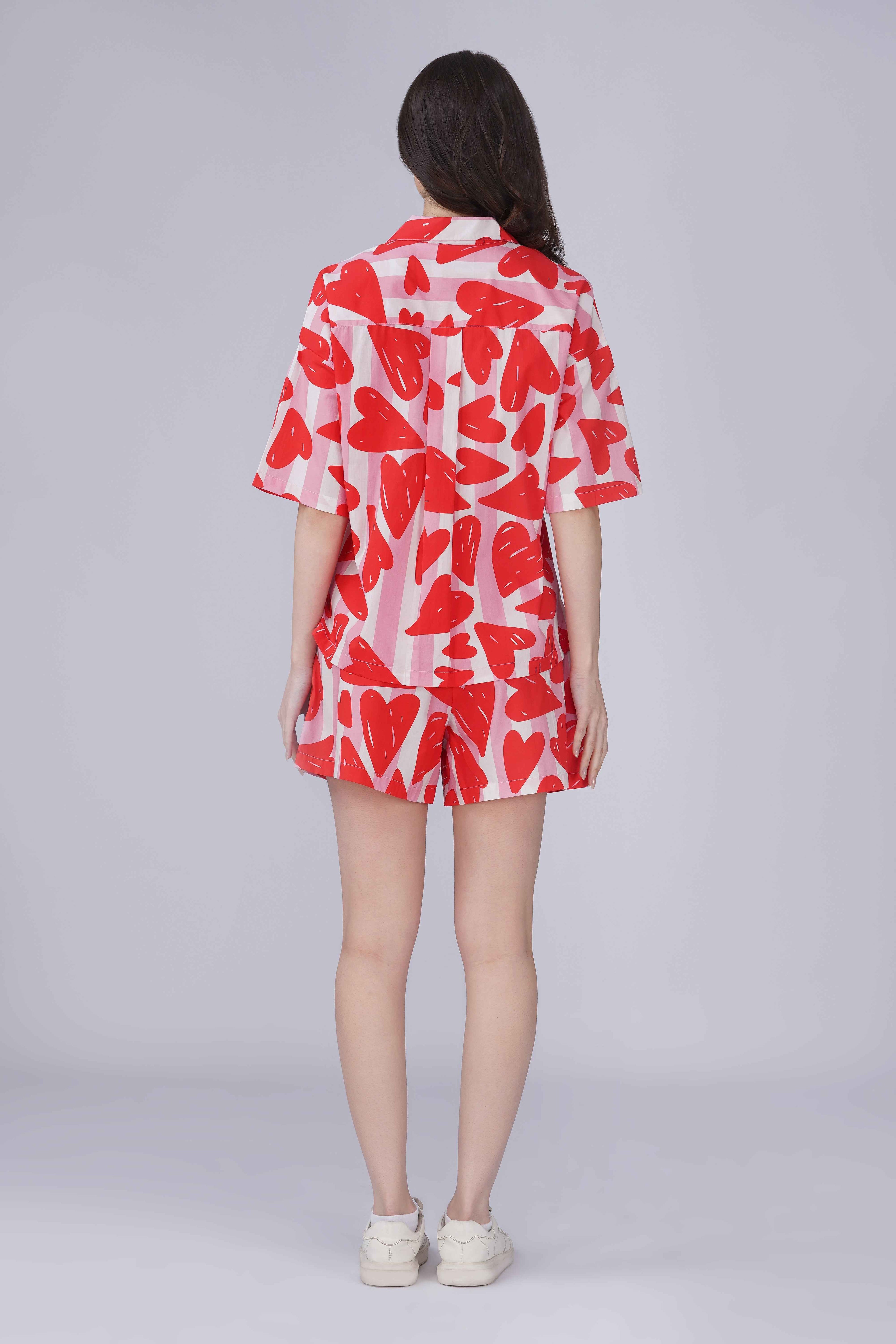 Heart Pop Short Set