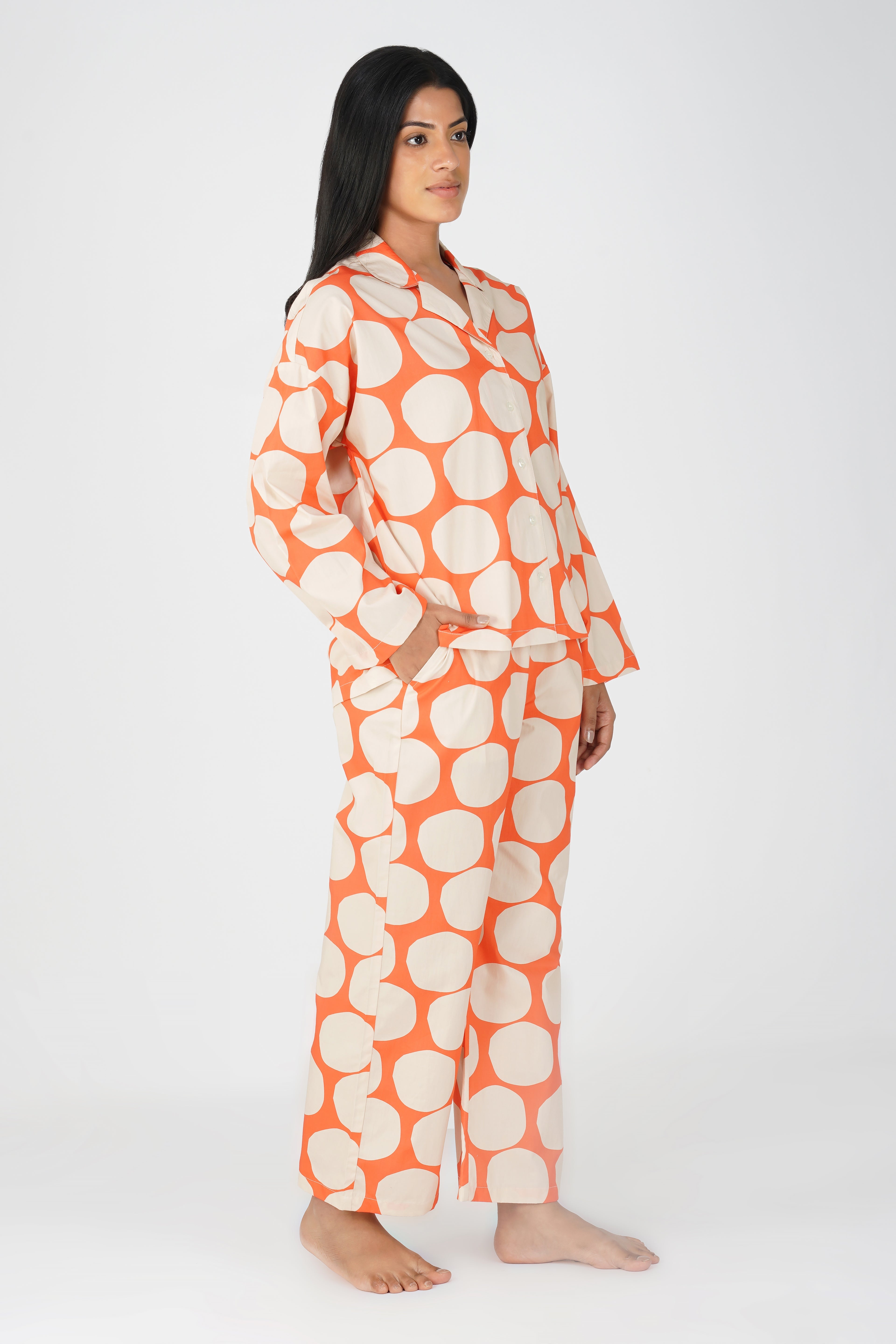 Peachy Dreams Pajama Set - thebriefsstory