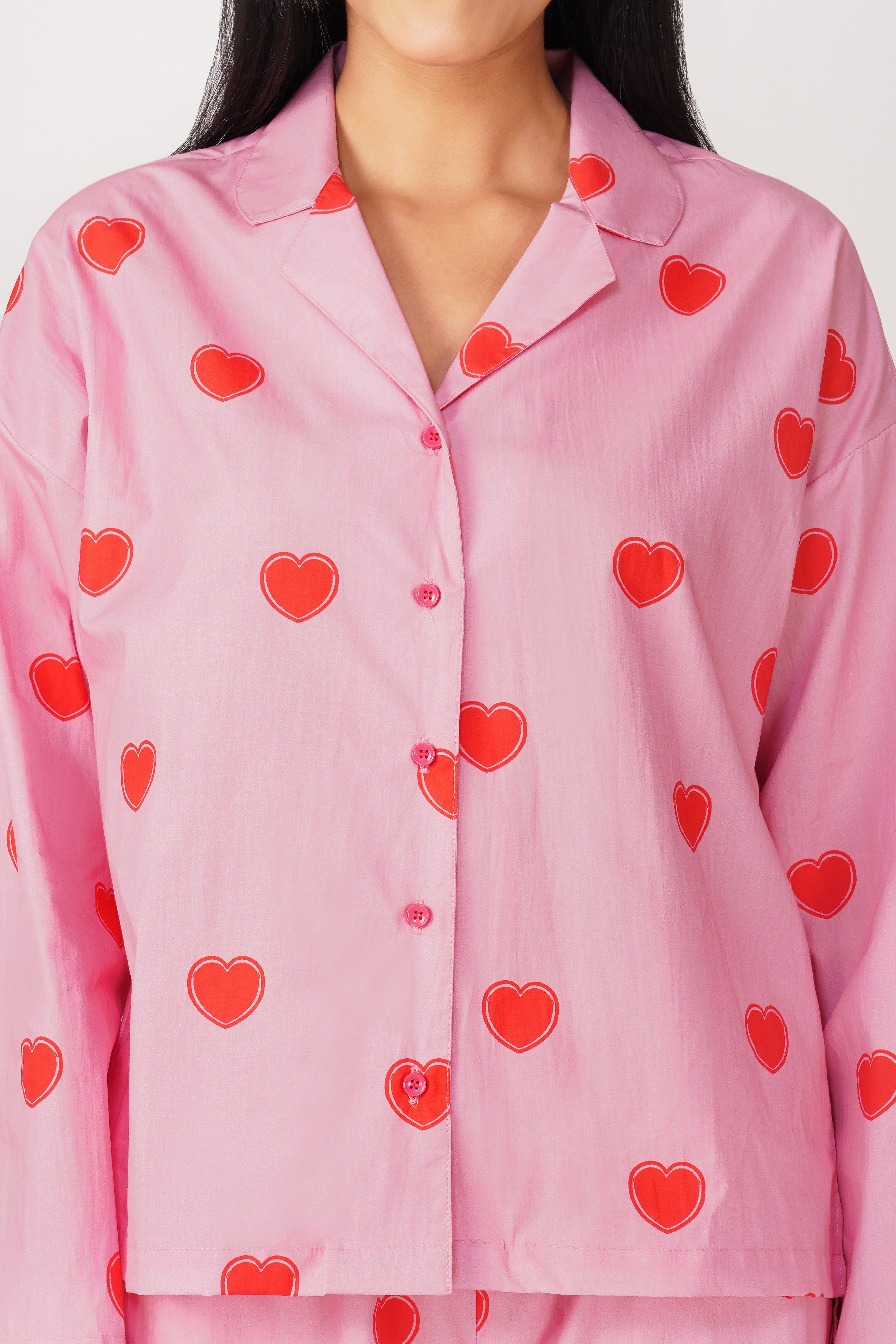 Pink Passion Pajama Sets - thebriefsstory