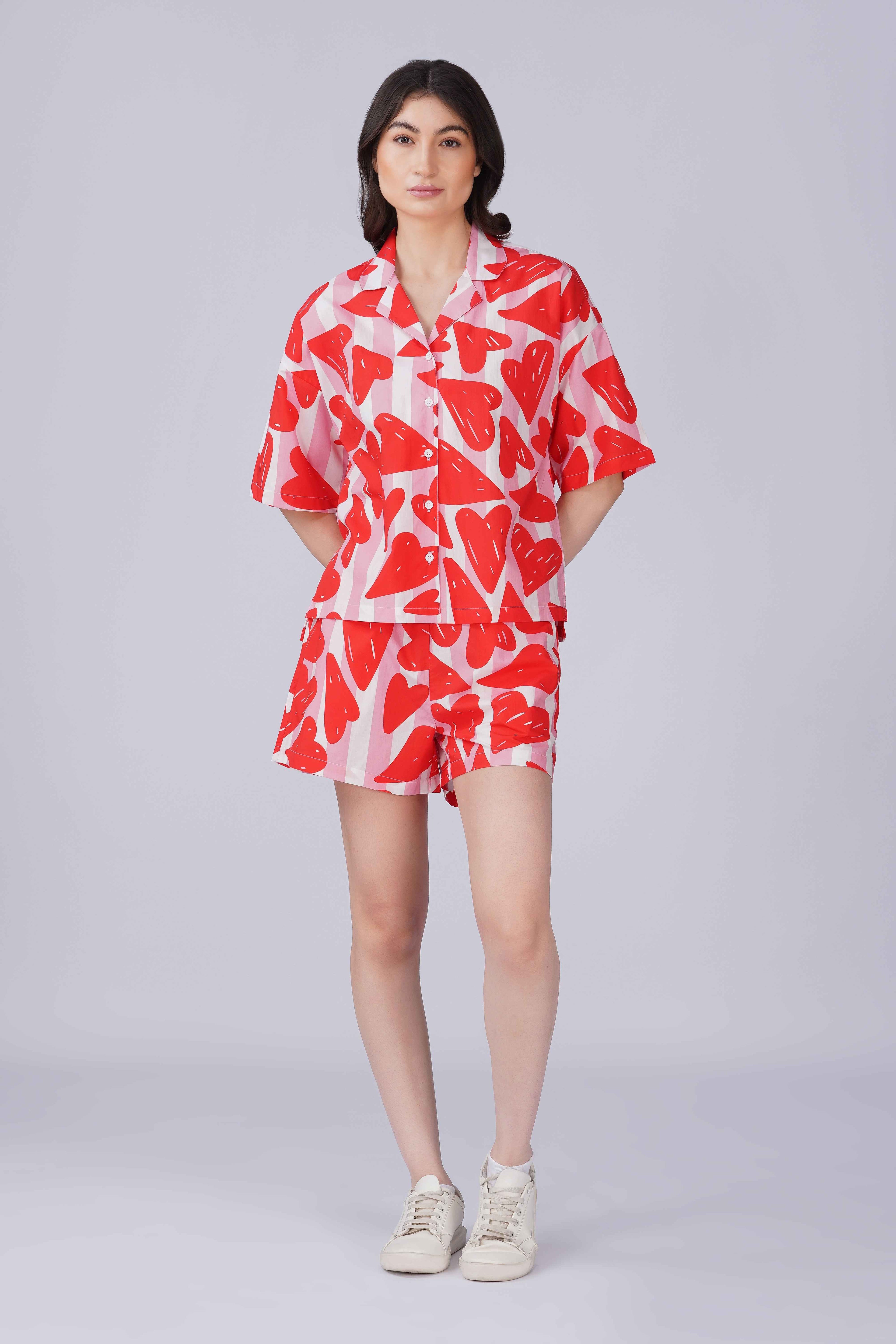 Heart Pop Short Set