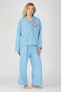 SOFT FLEECE LIGHT BLUE PJ SET