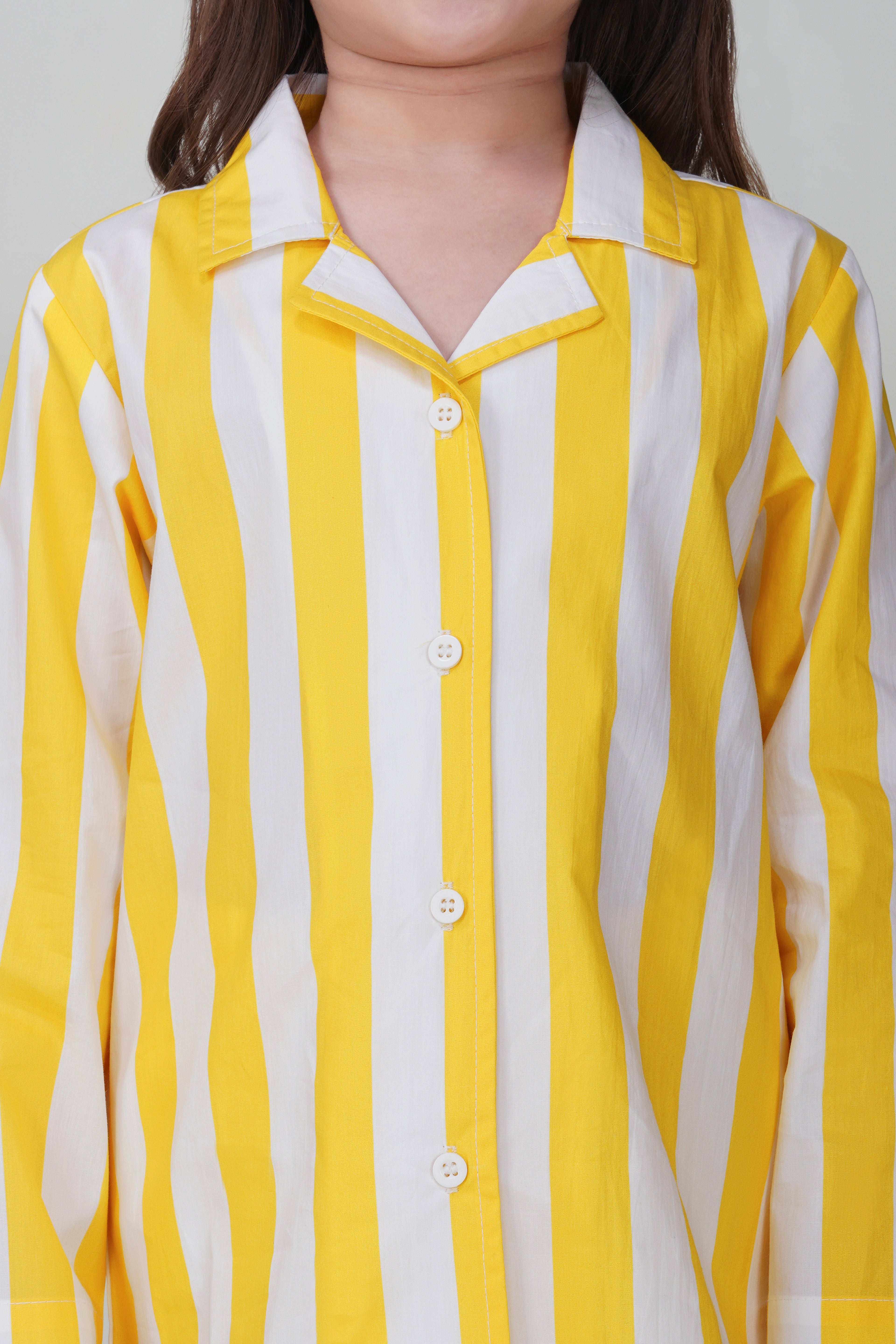 Little Citrus Stripe Pajama Set - thebriefsstory