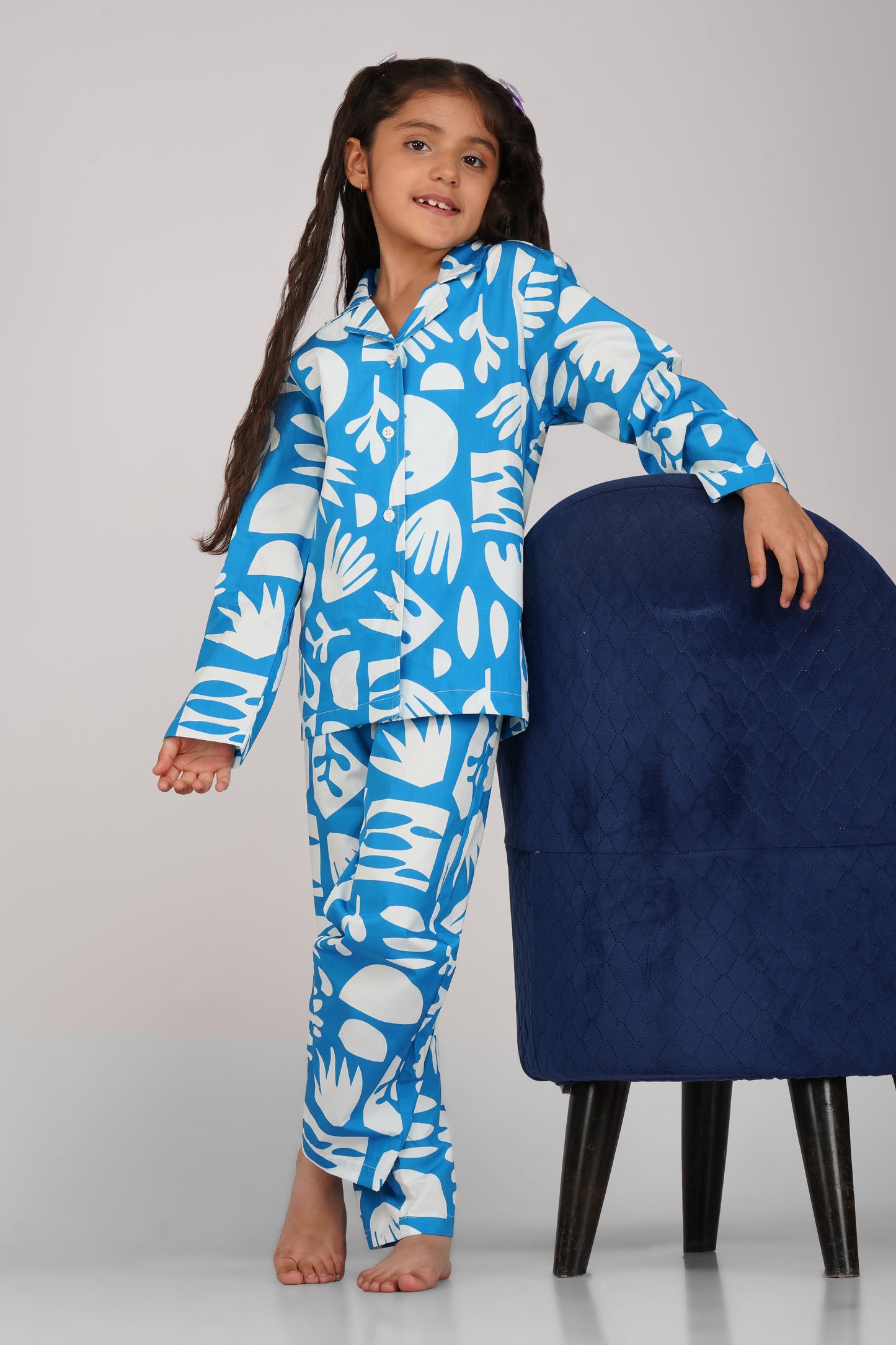 Cool blue abstract Nightsuit