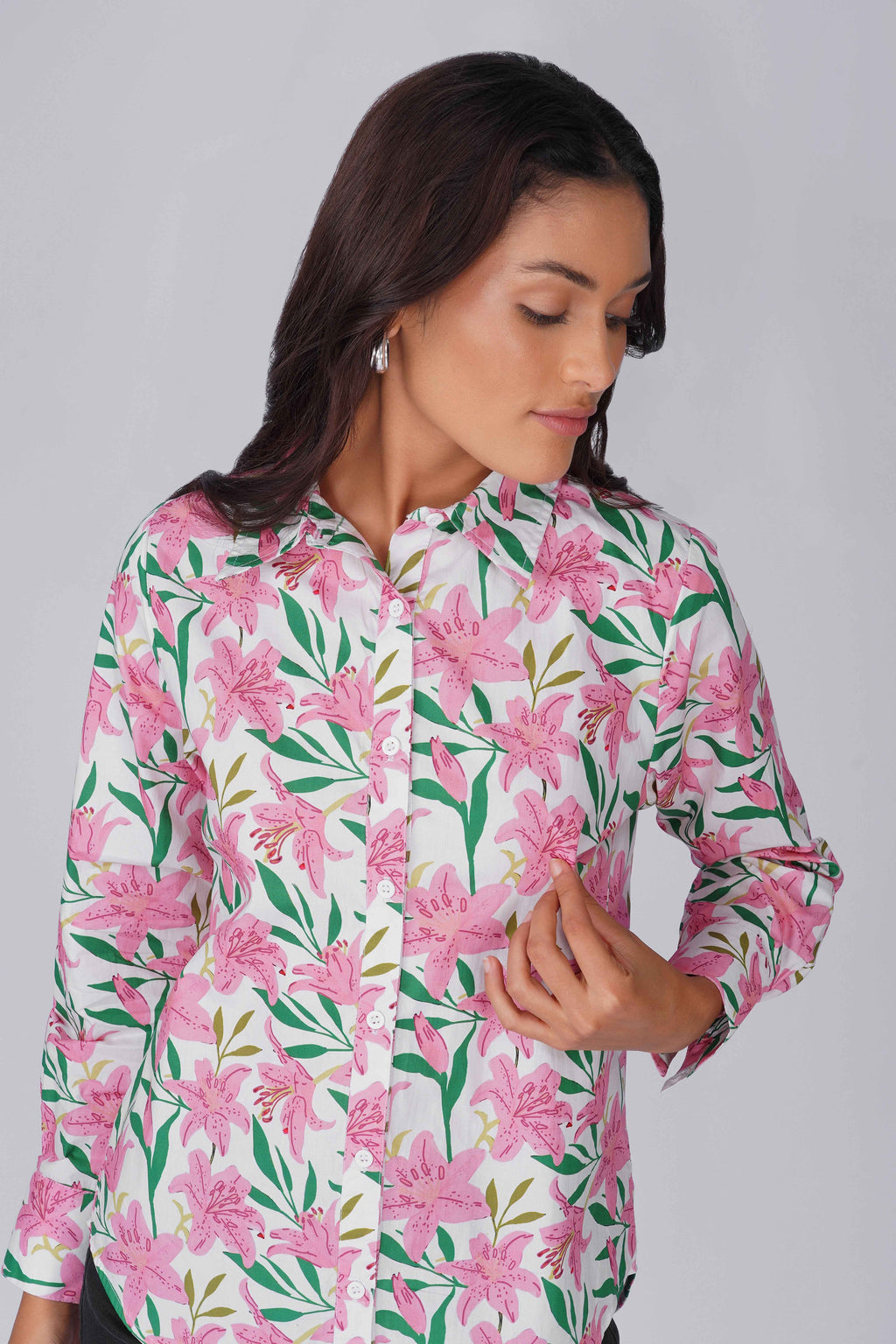 Pink Lily Classic Shirt