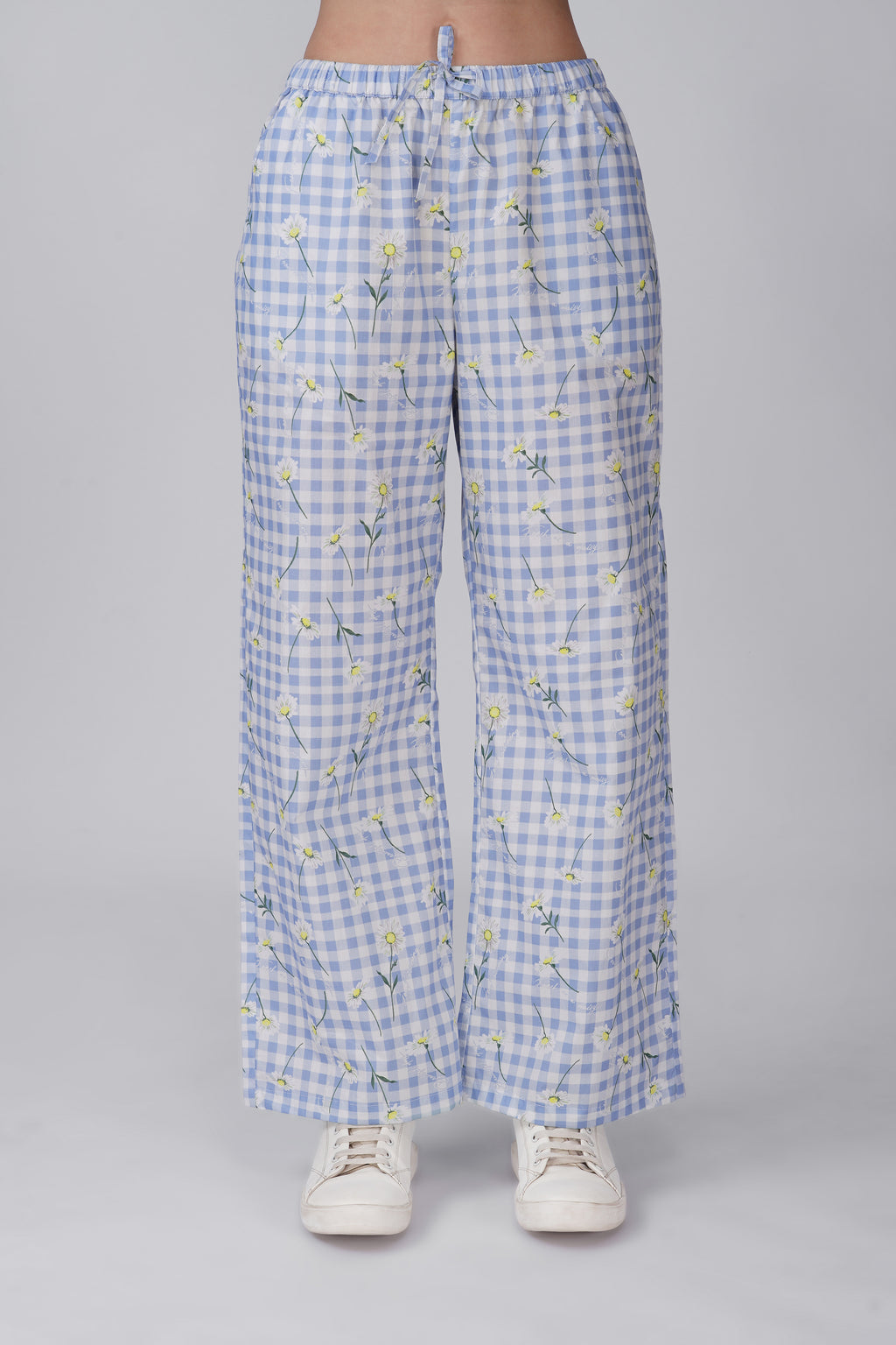 Gingham Garden Pajama Set