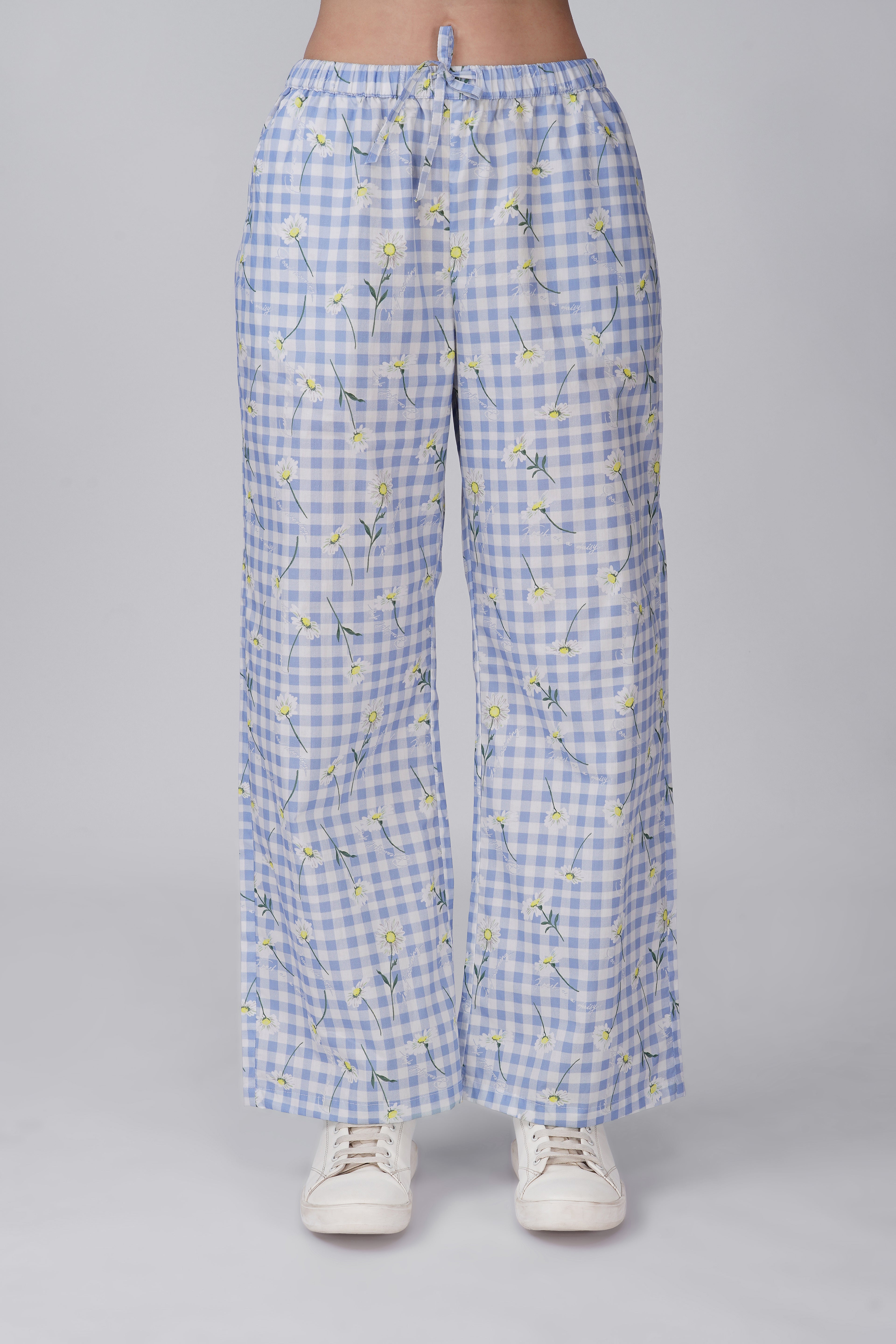 Gingham Garden Pajama Set