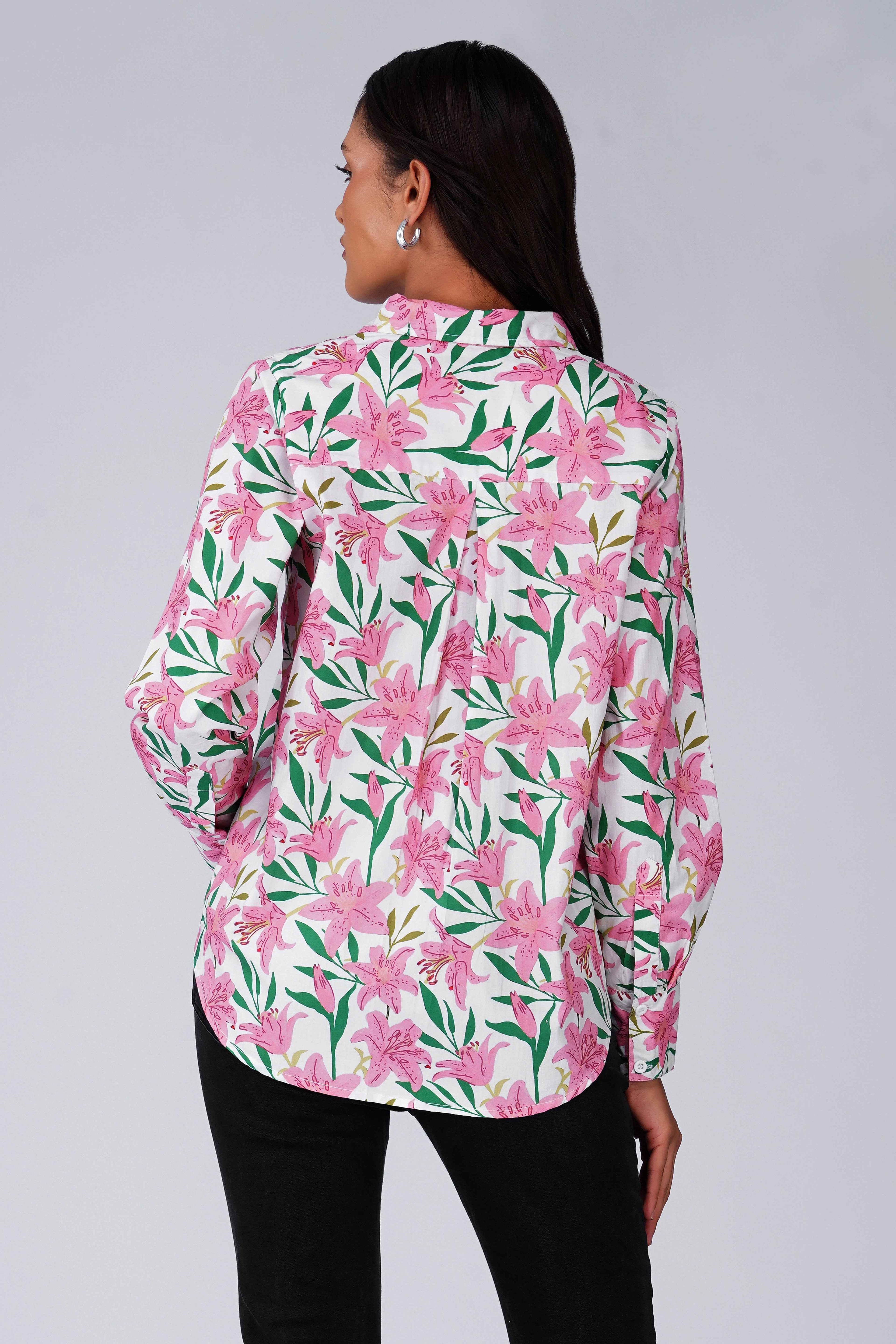 Pink Lily Classic Shirt