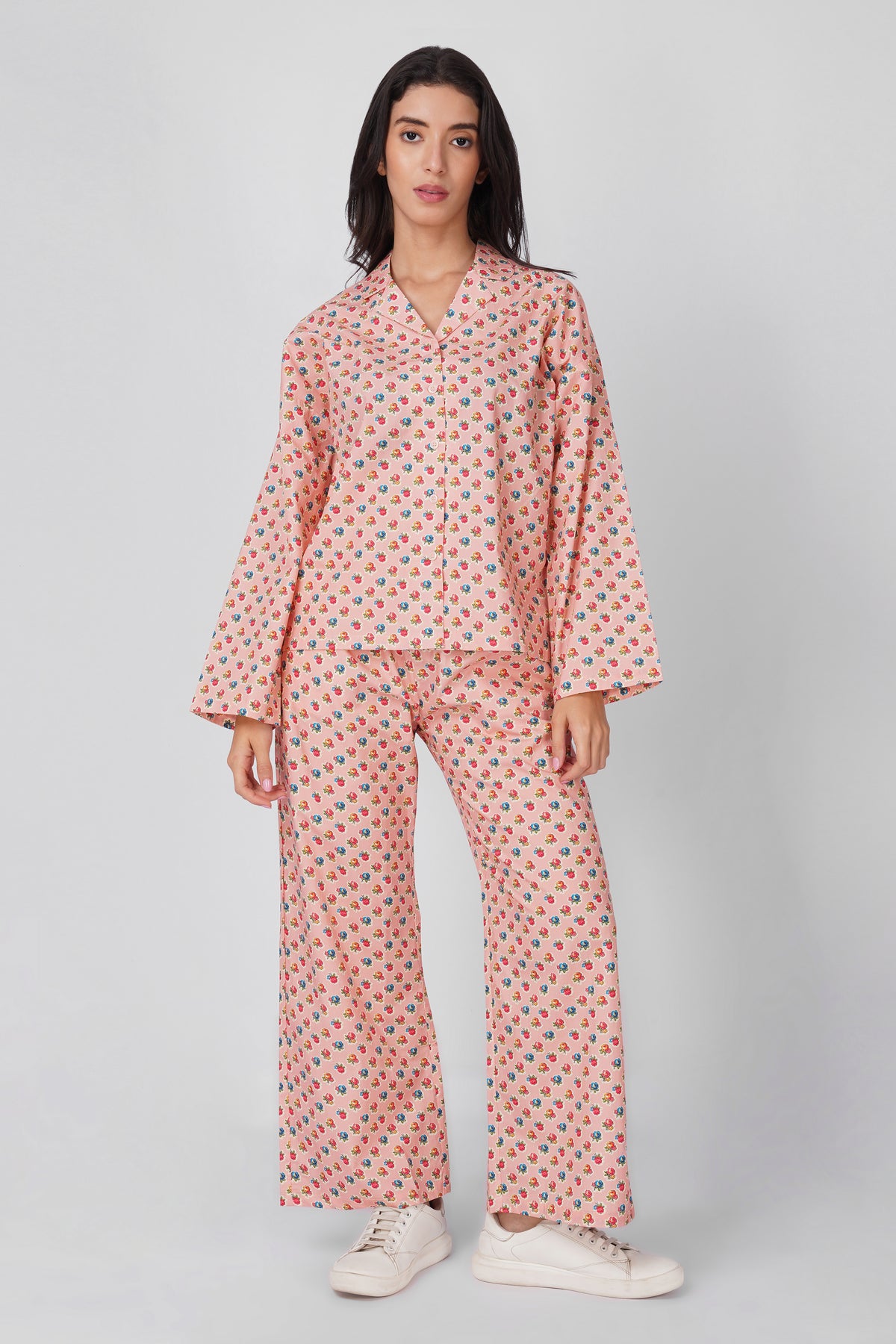 Rosy Ditsy Pajama Set