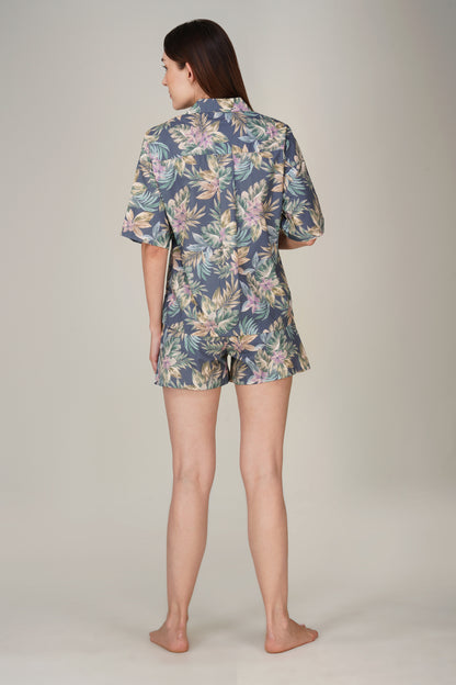 Tropical Elegance Short set