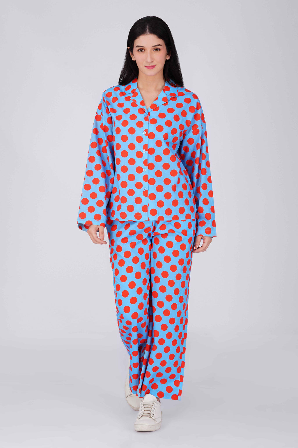 Retro Dot Pajama Set