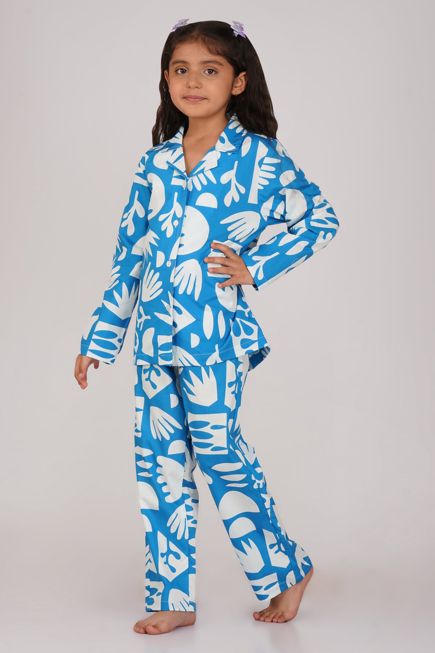 Cool blue abstract Nightsuit