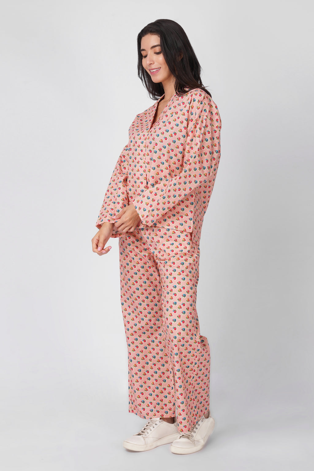 Rosy Ditsy Pajama Set