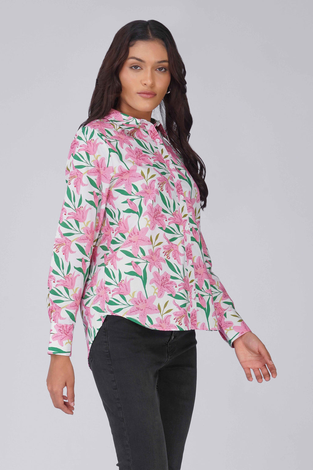 Pink Lily Classic Shirt