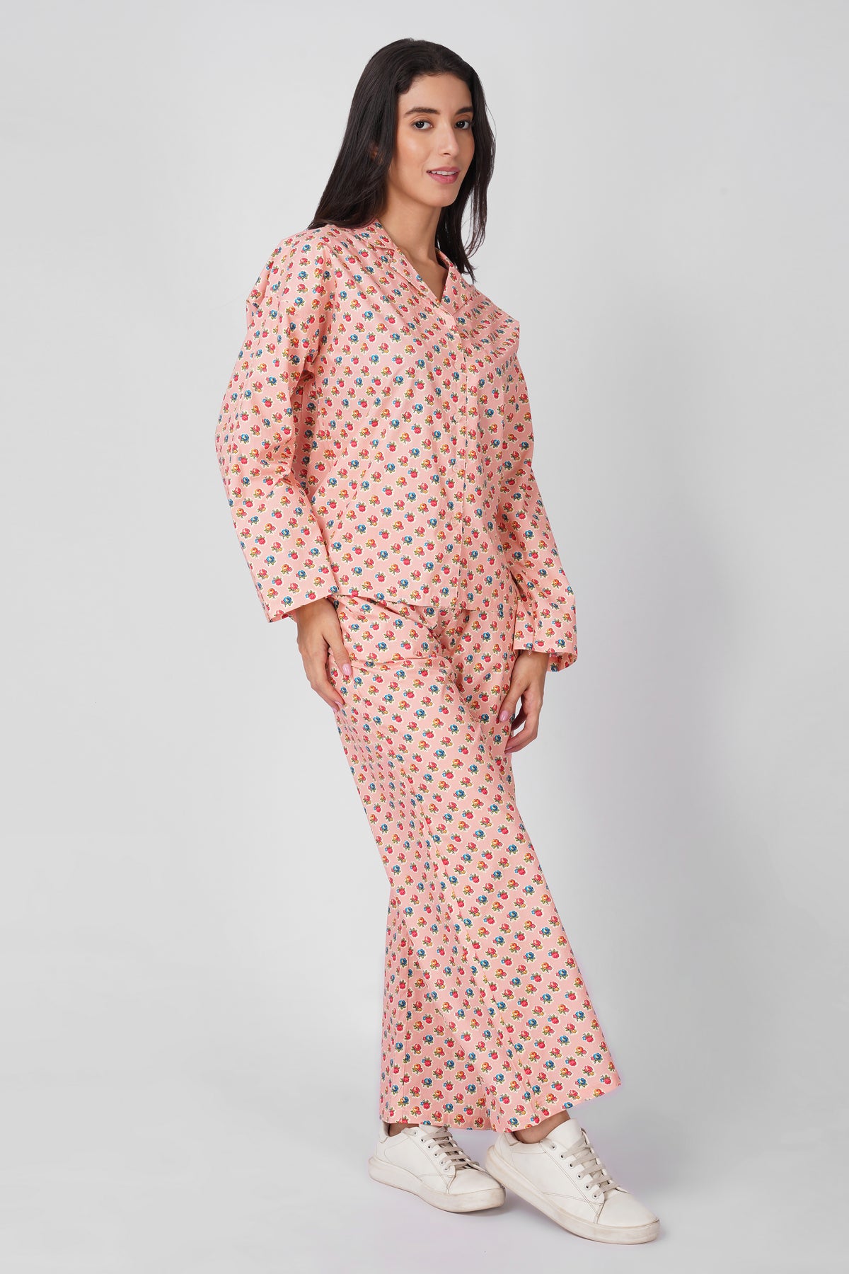 Rosy Ditsy Pajama Set