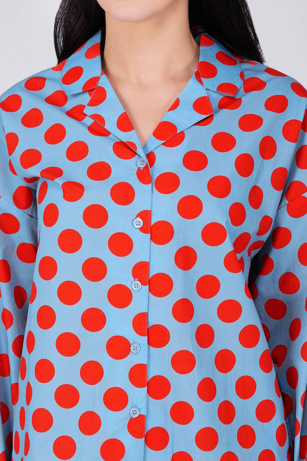 Retro Dot Pajama Set