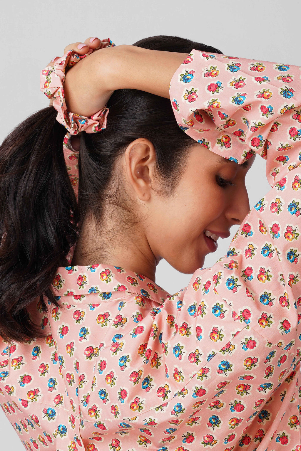 Rosy Ditsy Pajama Set