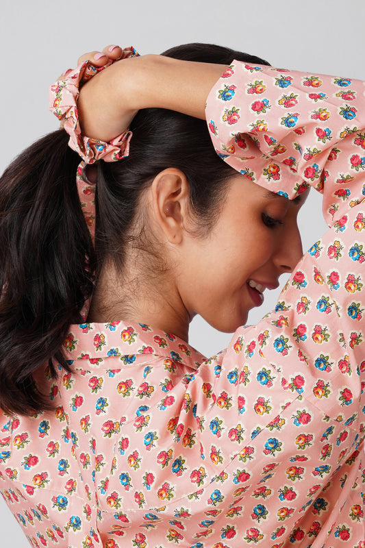 Rosy Ditsy Pajama Set