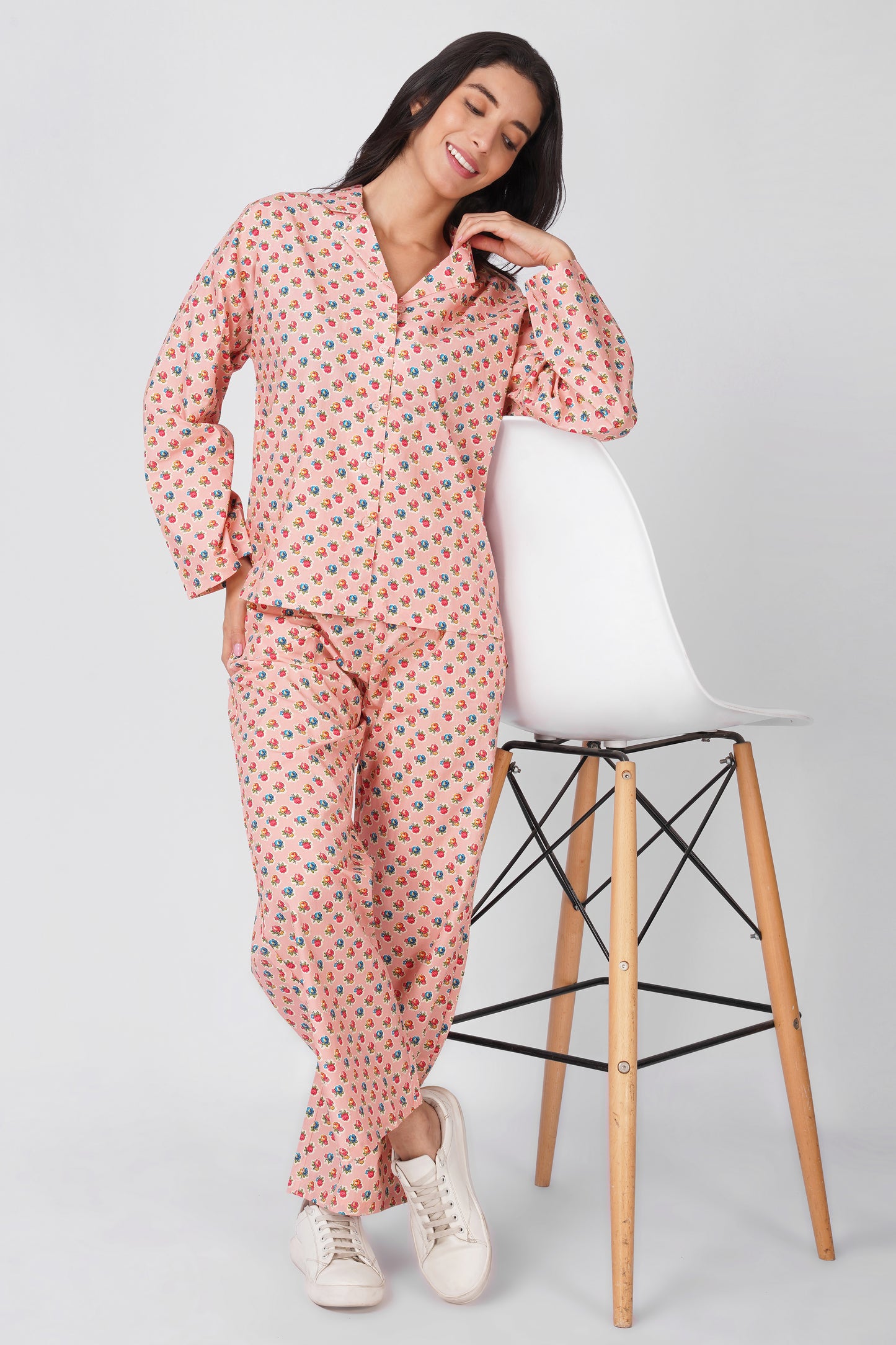 Rosy Ditsy Pajama Set