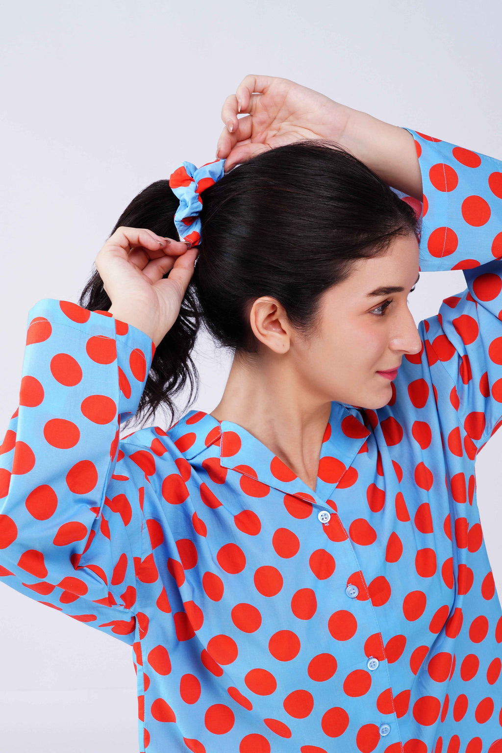 Retro Dot Pajama Set