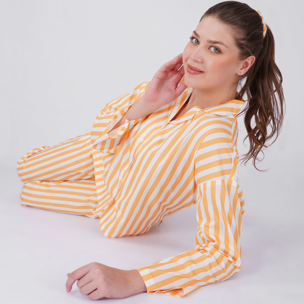 Sunbeam Stripe Pajama Set