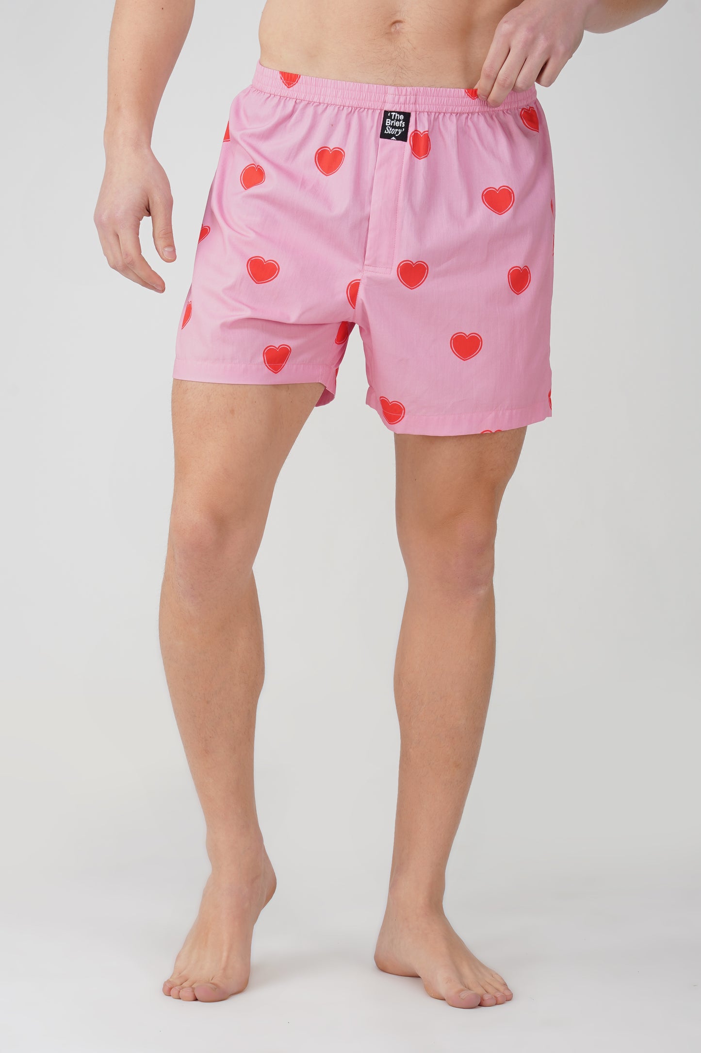 Pink Passion Cotton Boxers