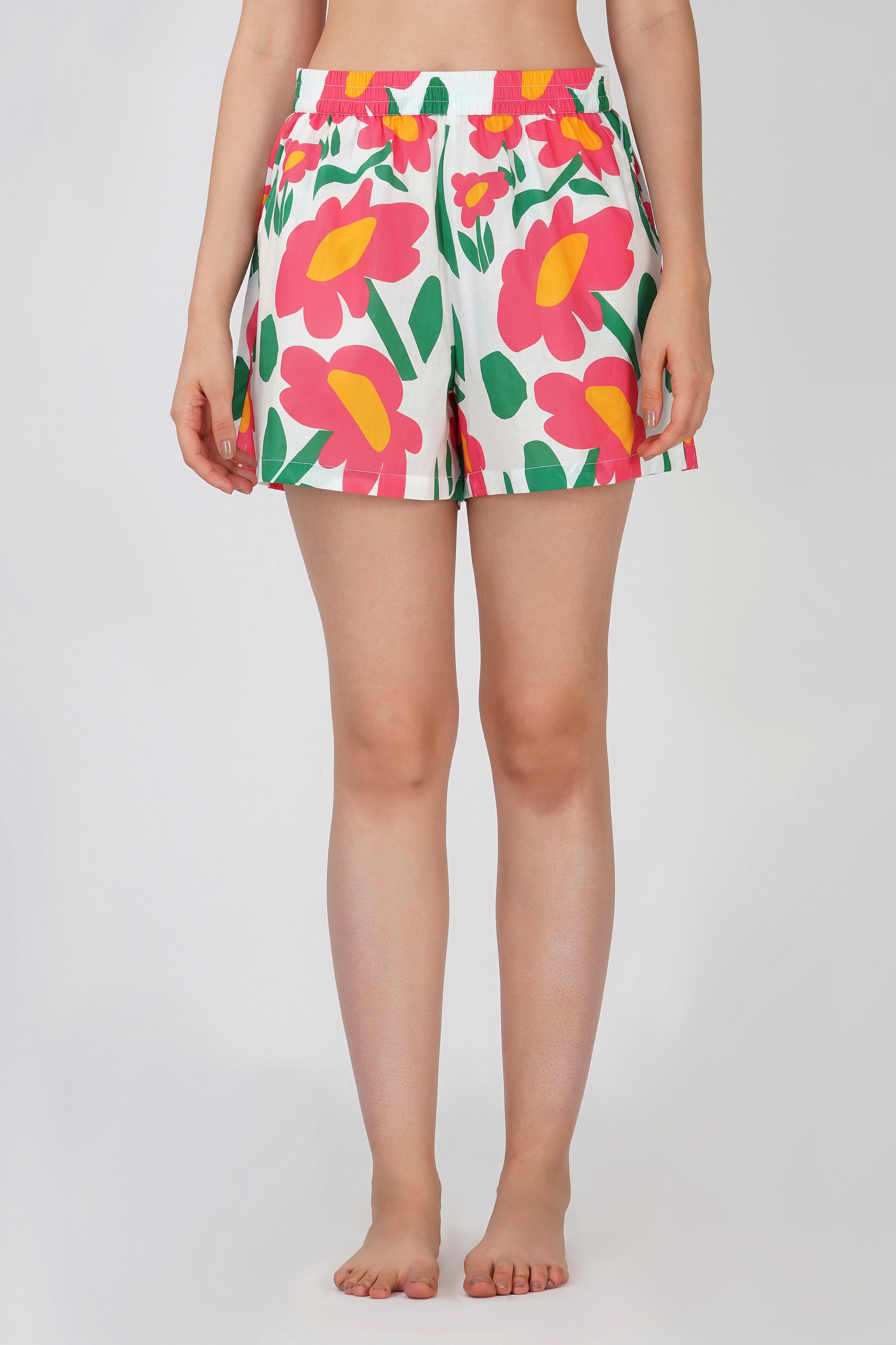 Floral Fantasy Short Set - thebriefsstory