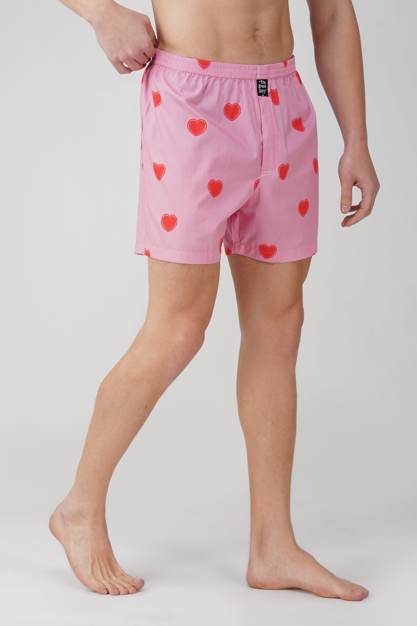 Pink Passion Cotton Boxers