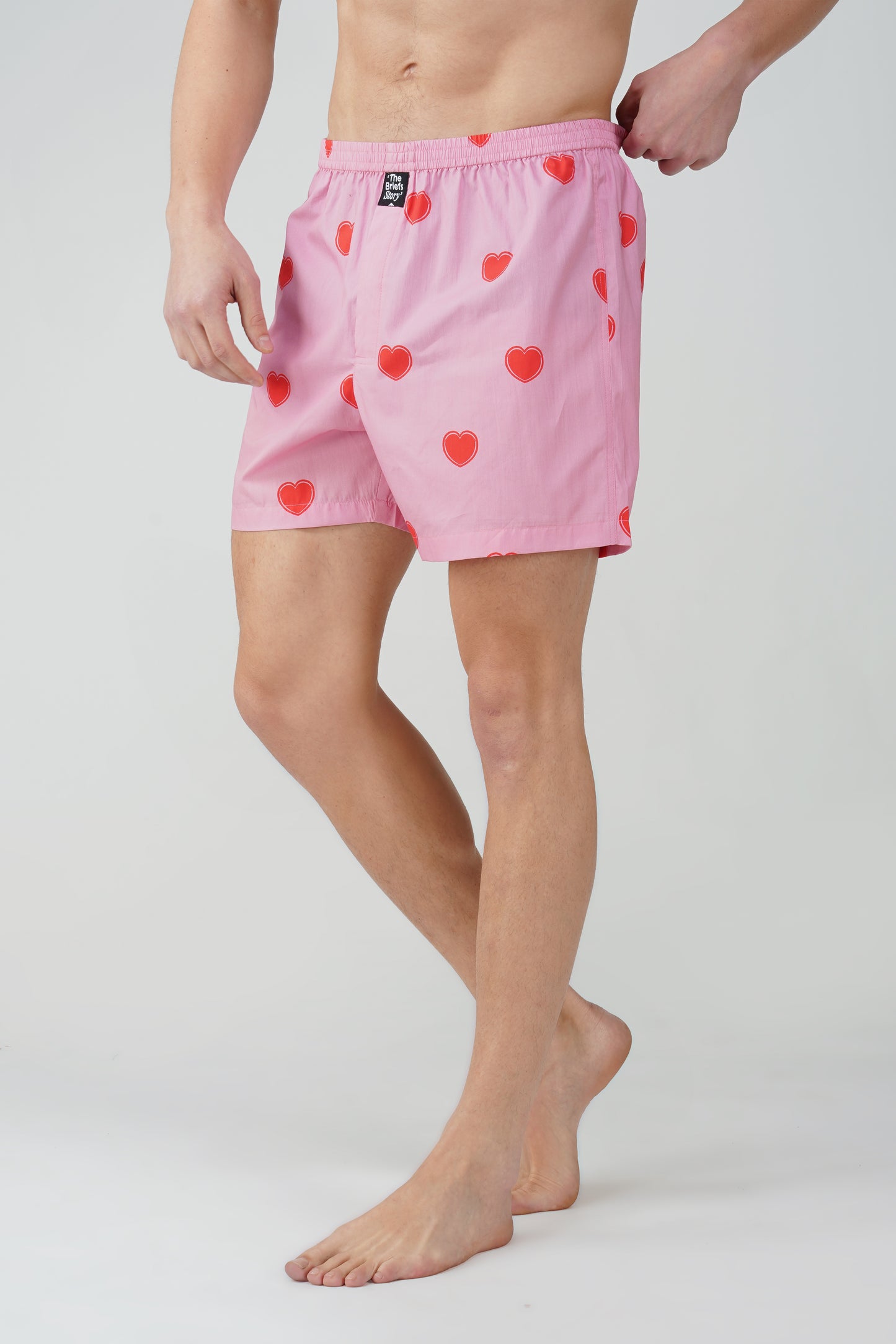 Pink Passion Cotton Boxers