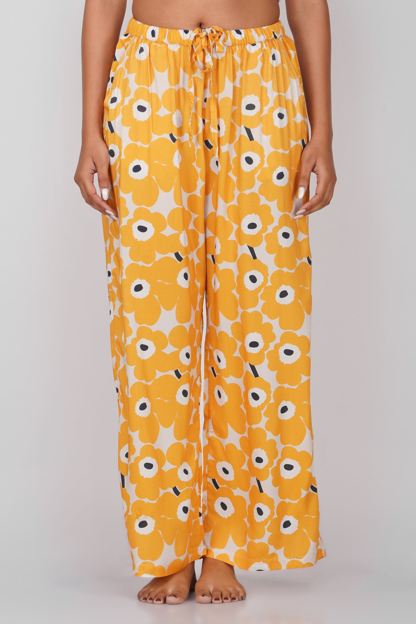 Floral Sunshine Viscose Pajamas