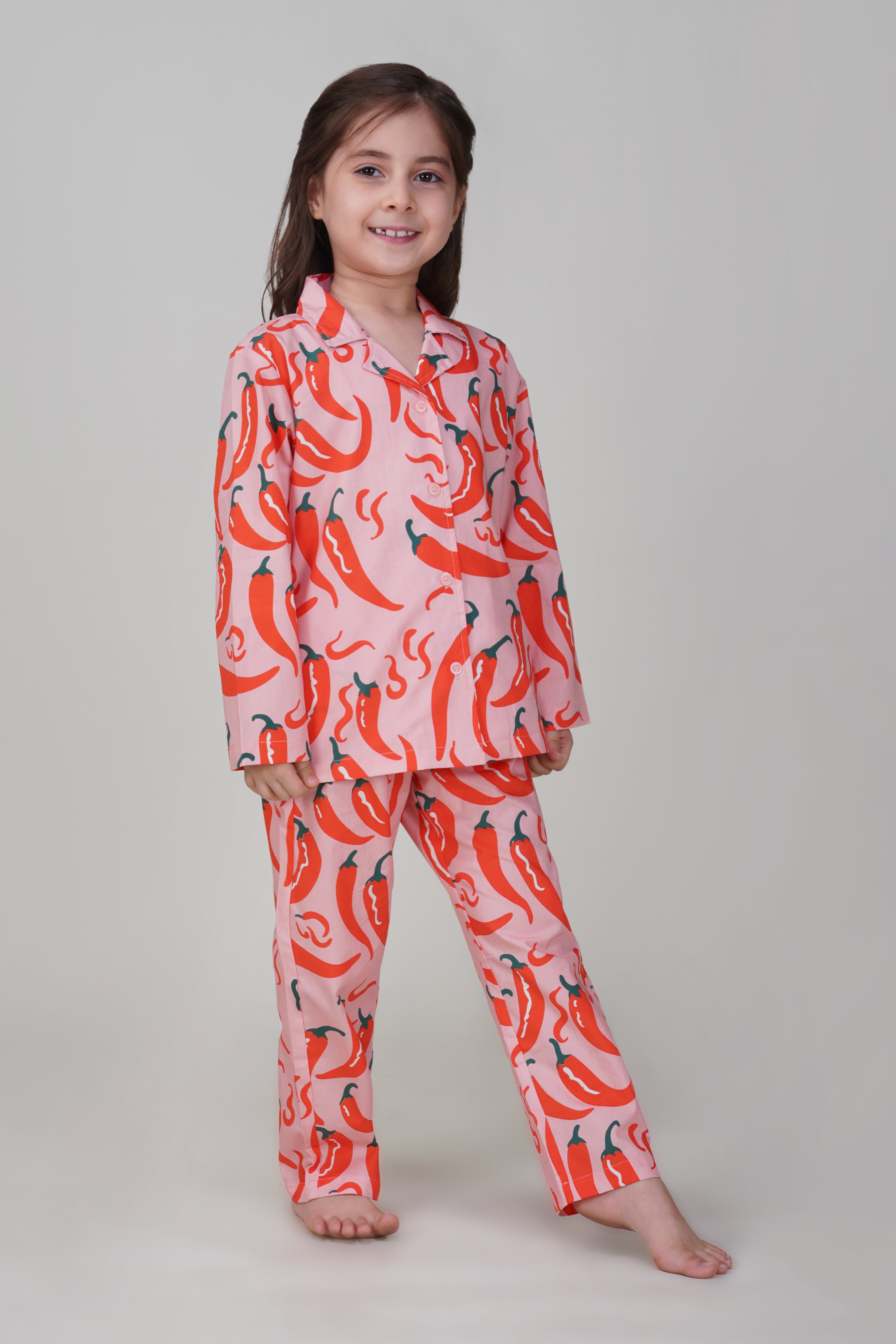 Little Chilli Charm Pajama Set - thebriefsstory