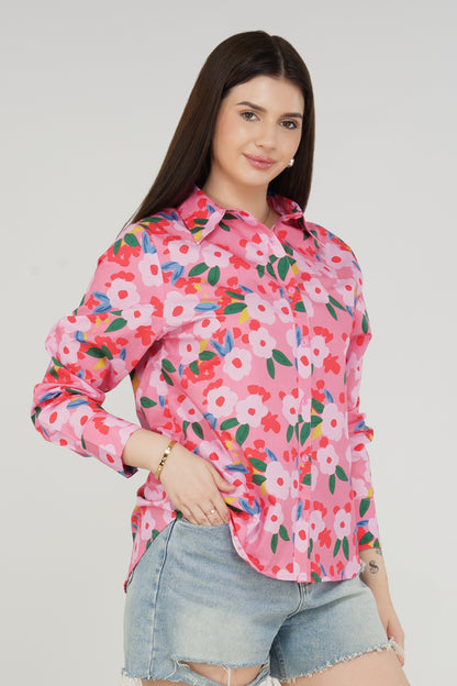 Floral Pop Shirt🌺 - thebriefsstory